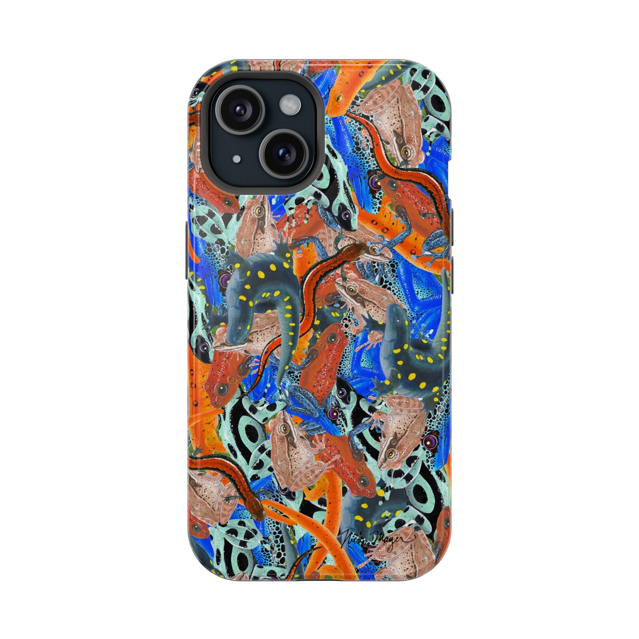 NEW Frogs and Salamanders MagSafe iPhone Case
