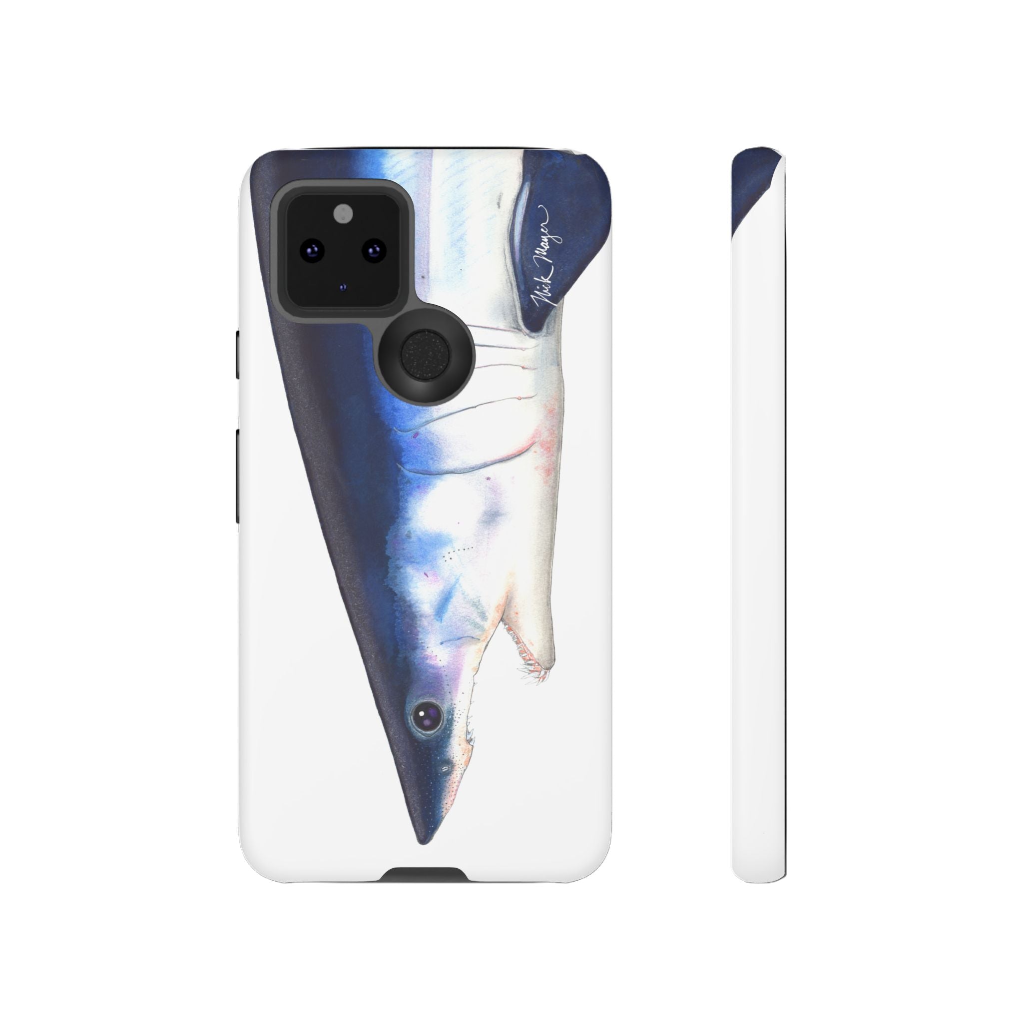 Mako Shark Face White Phone Case (Samsung)