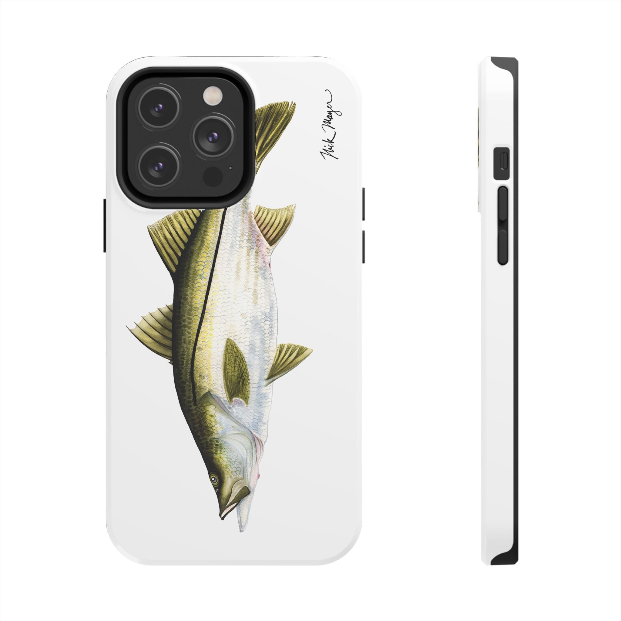Snook White Phone Case (iPhone)