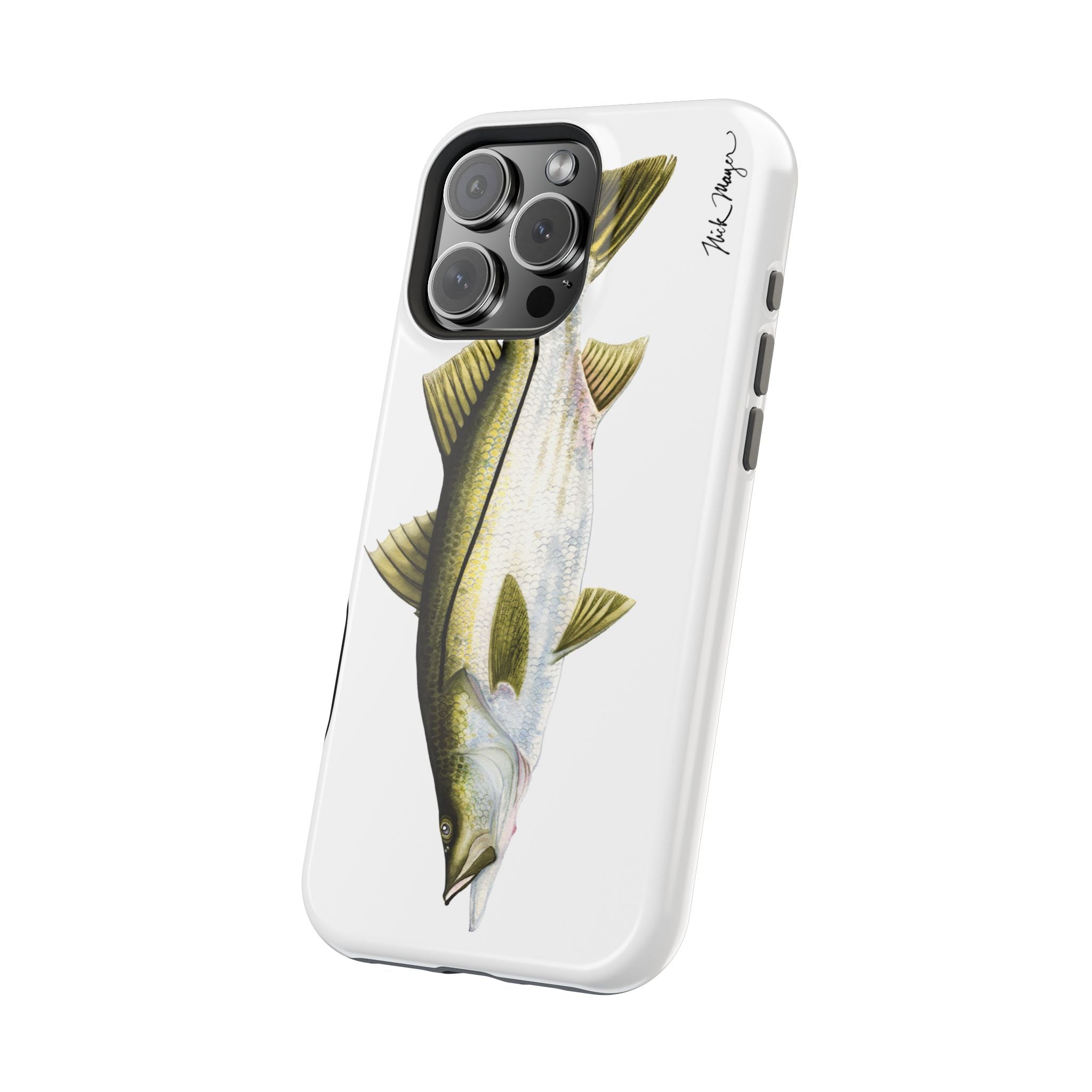 Snook MagSafe White iPhone Case