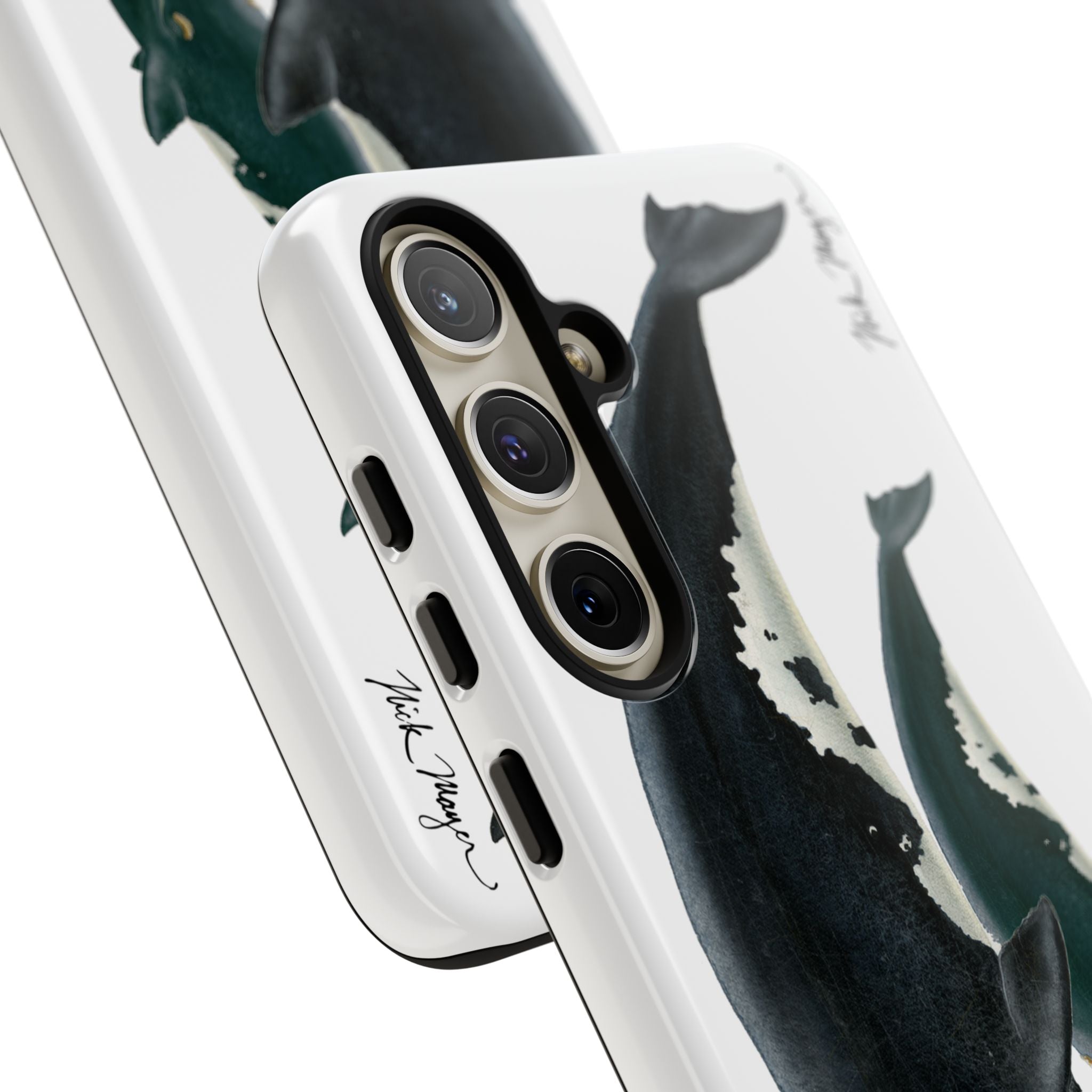 Mother & Calf Right Whale Phone Case (Samsung)