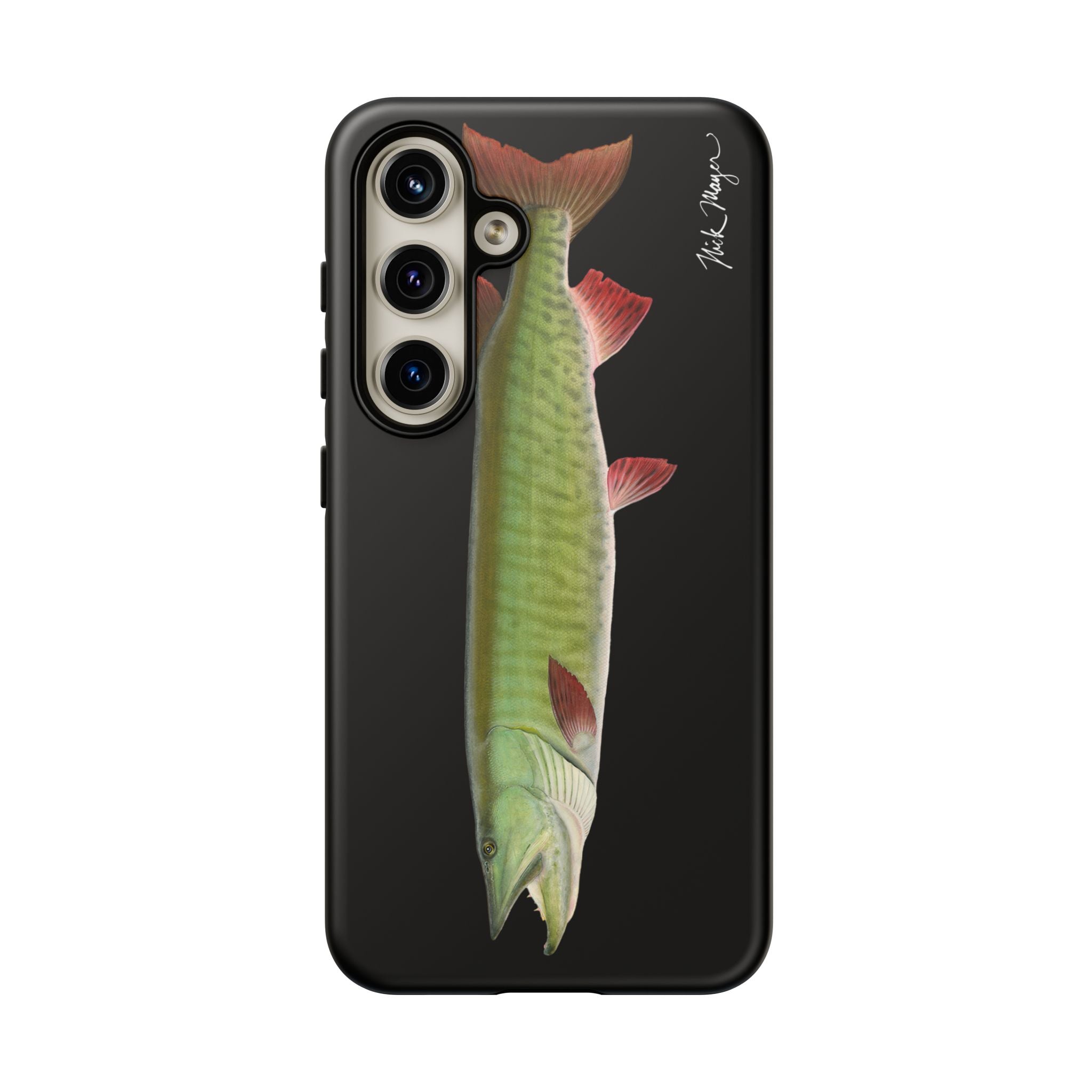 Trophy Muskie Black Phone Case (Samsung)