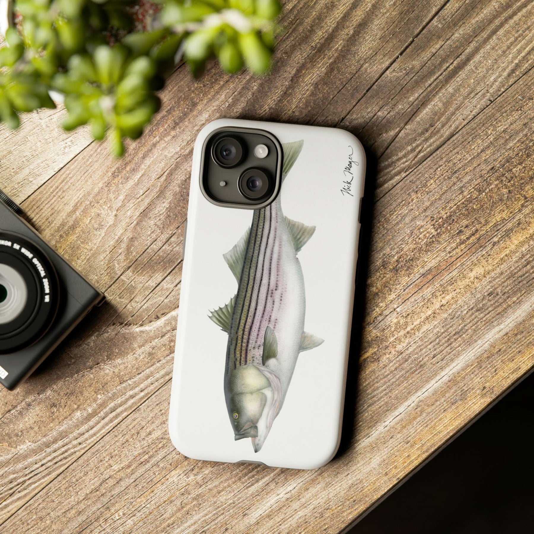 30 lb Striper iPhone 15 Case