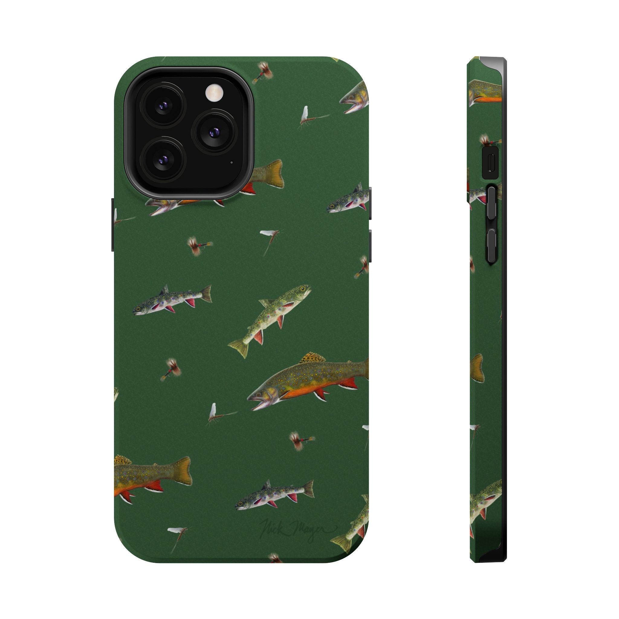 Trout and Flies MagSafe iPhone Case