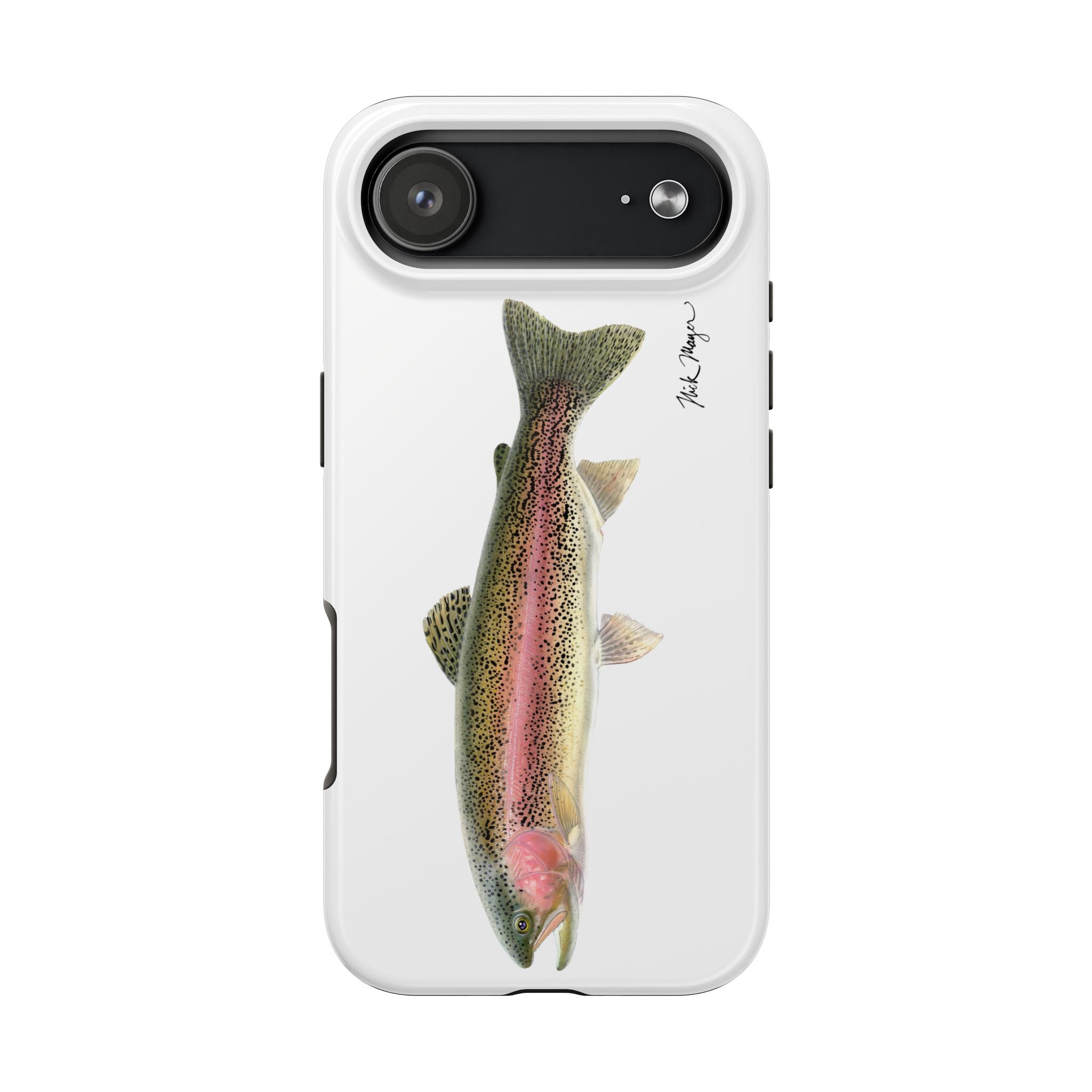 Rainbow Trout White Phone Case (iPhone)