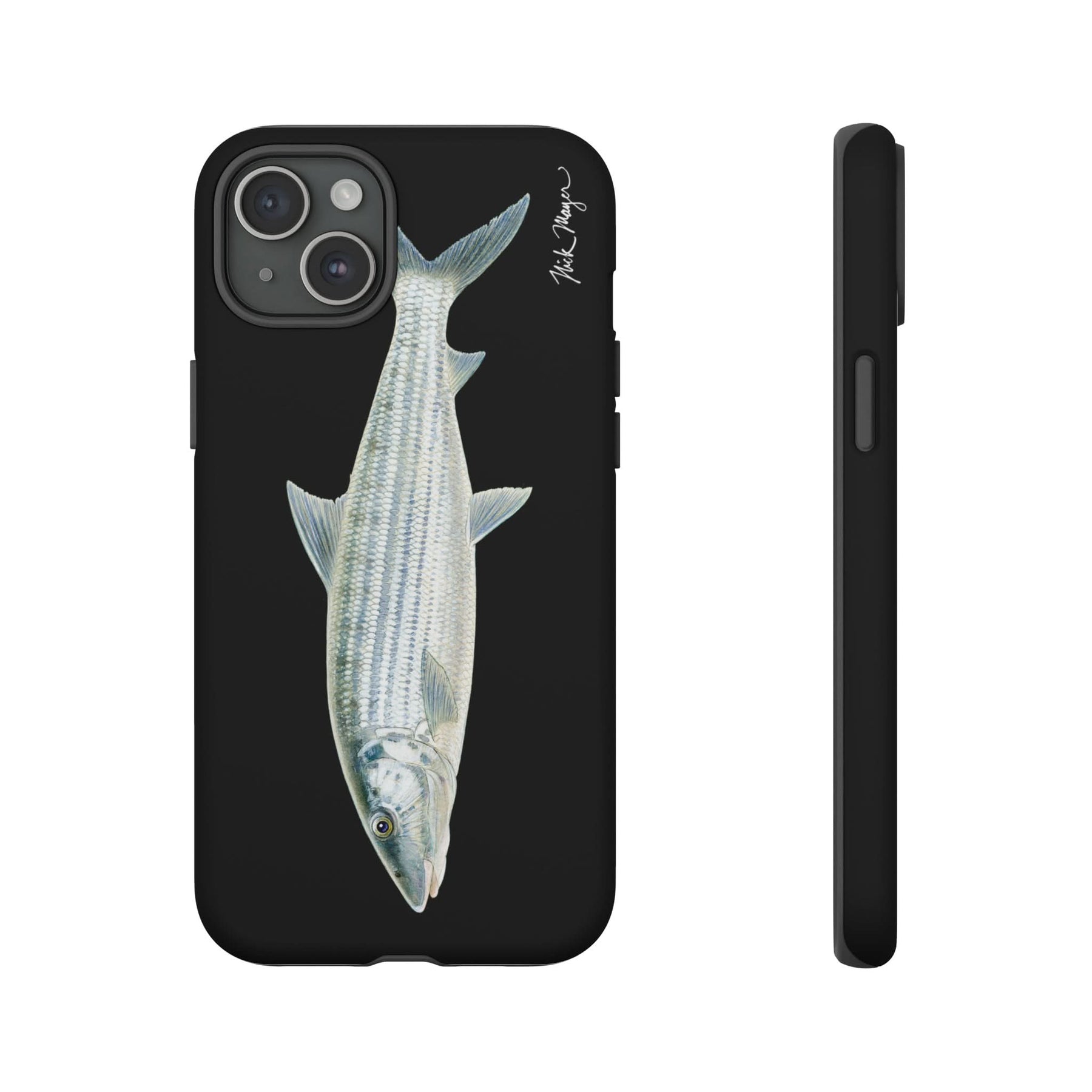 Bonefish Black iPhone 15 Case