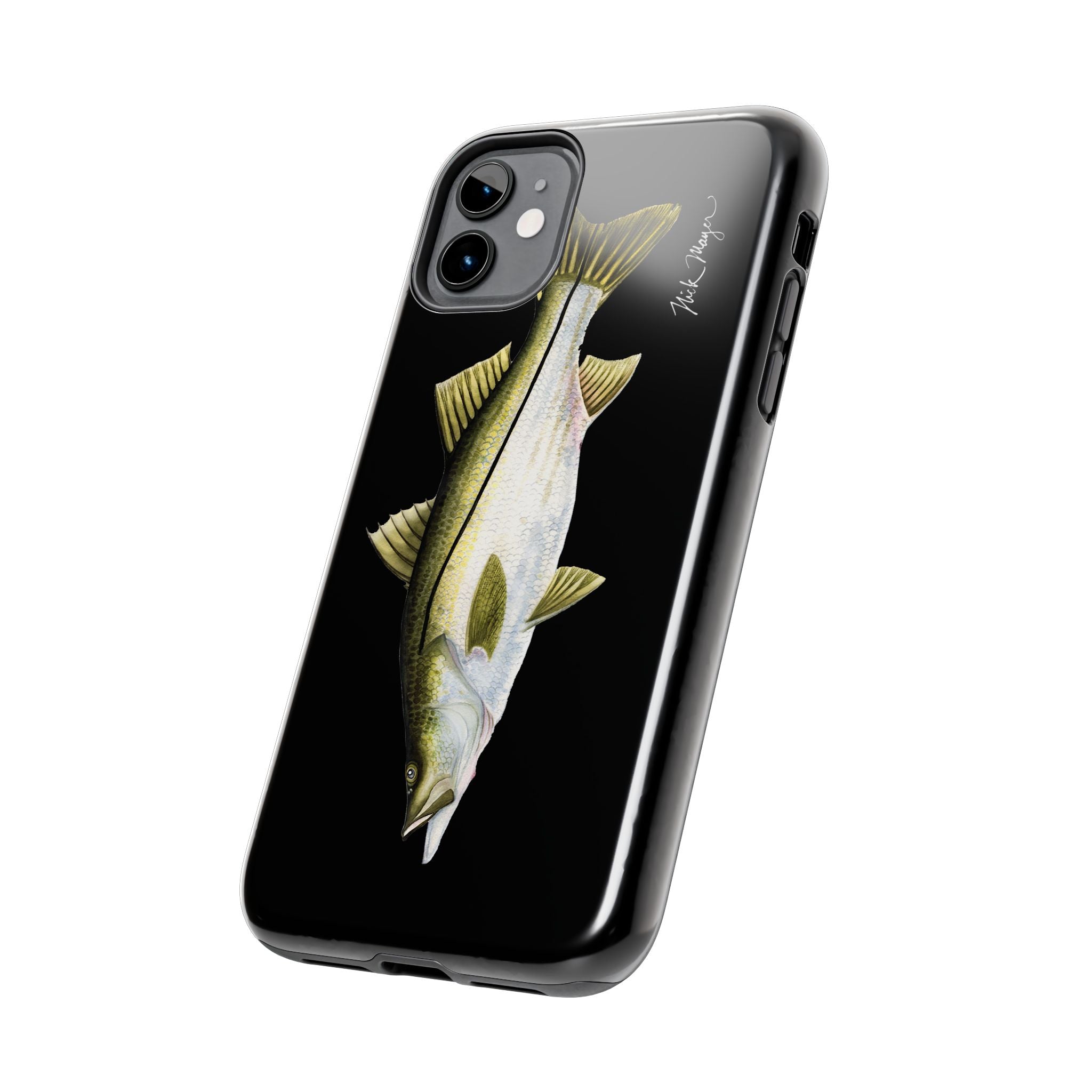 Snook Black Phone Case (iPhone)