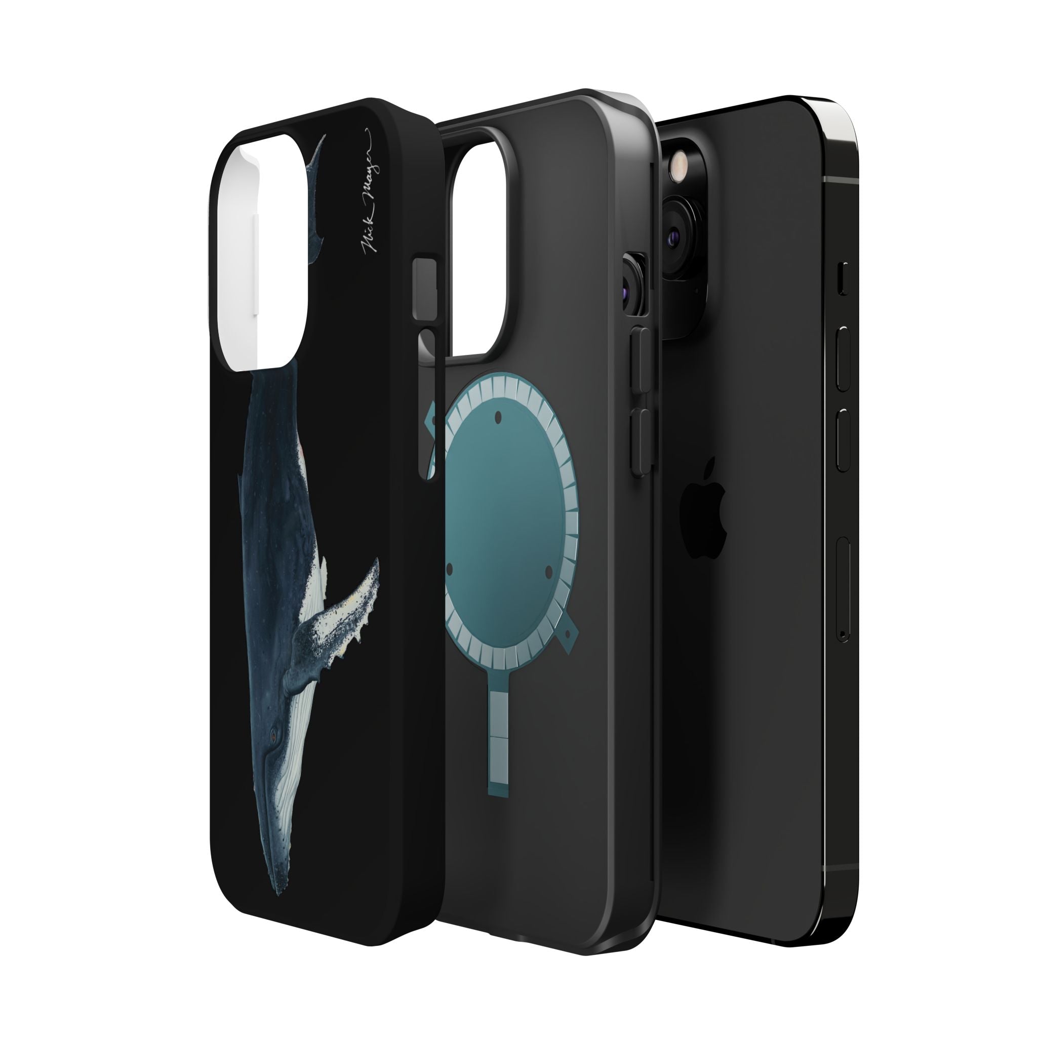 Humpback Whale MagSafe iPhone Case