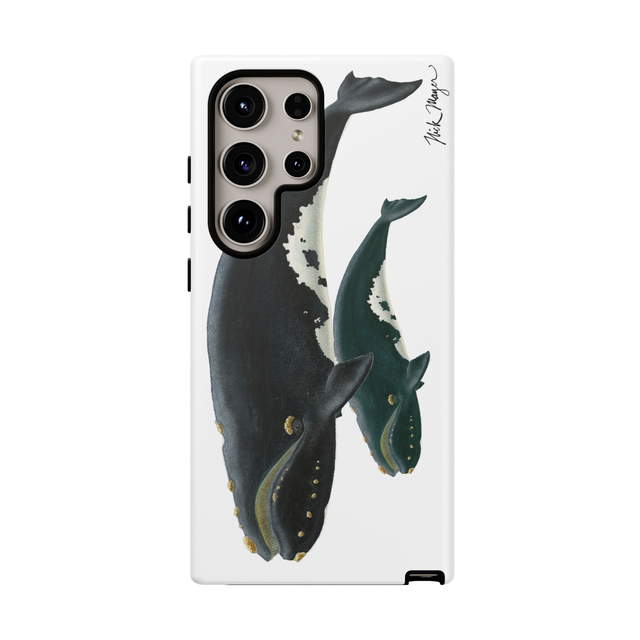 Mother & Calf Right Whale Phone Case (Samsung)