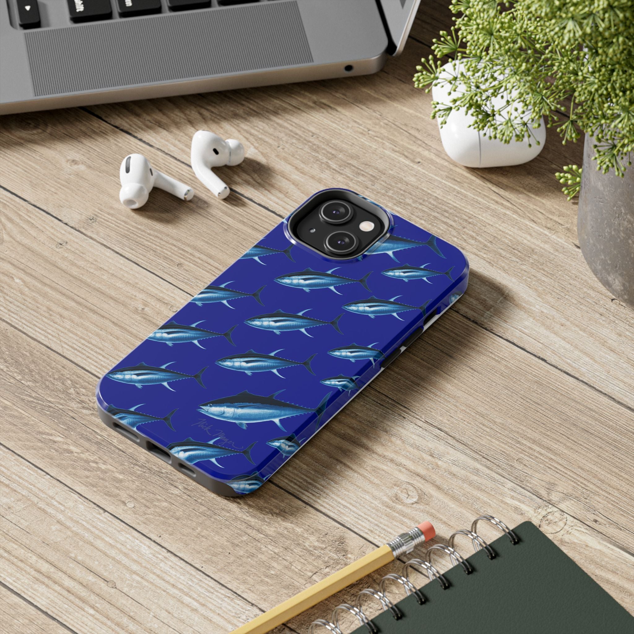 NEW Blue Tuna Phone Case (iPhone)