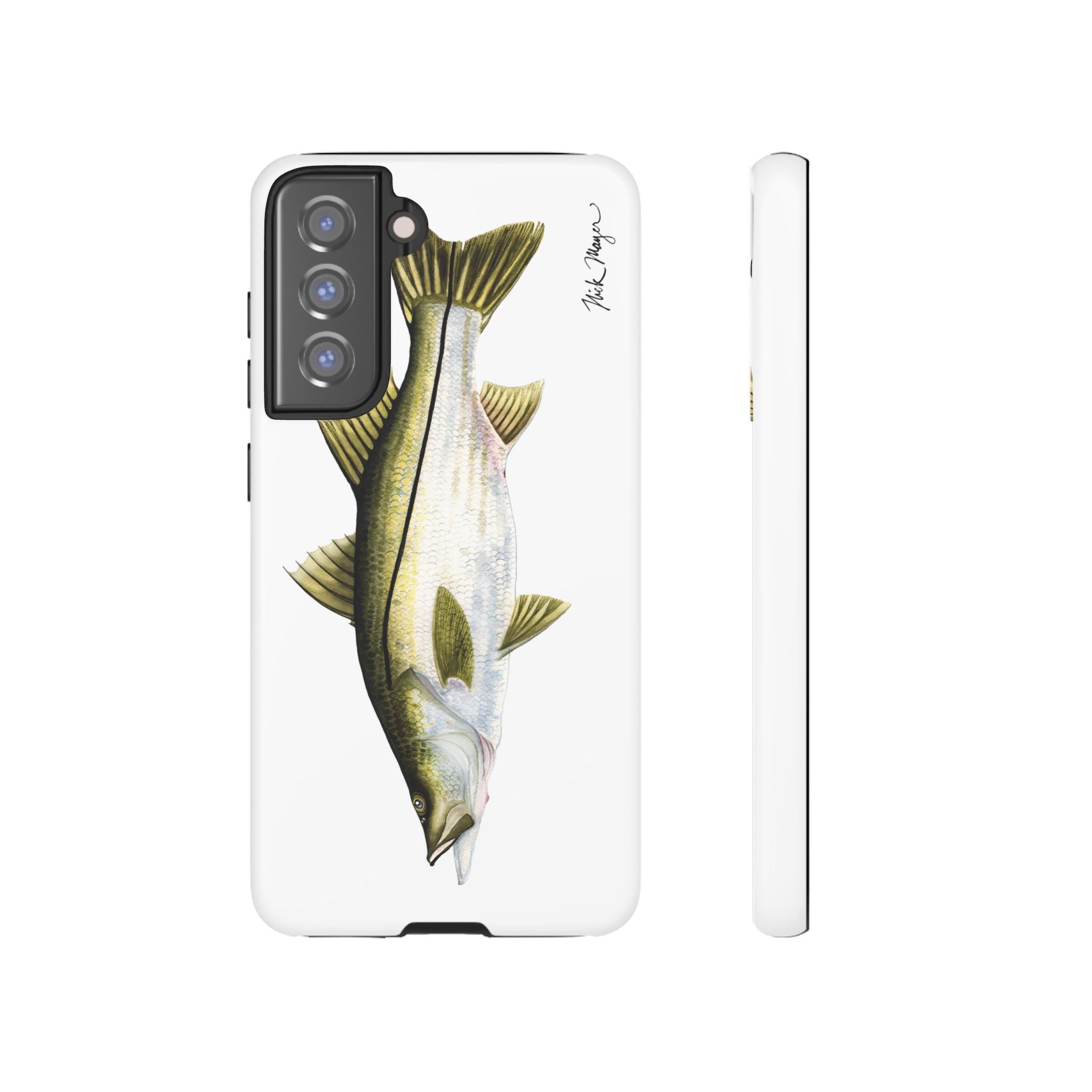 Snook White Phone Case (Samsung)