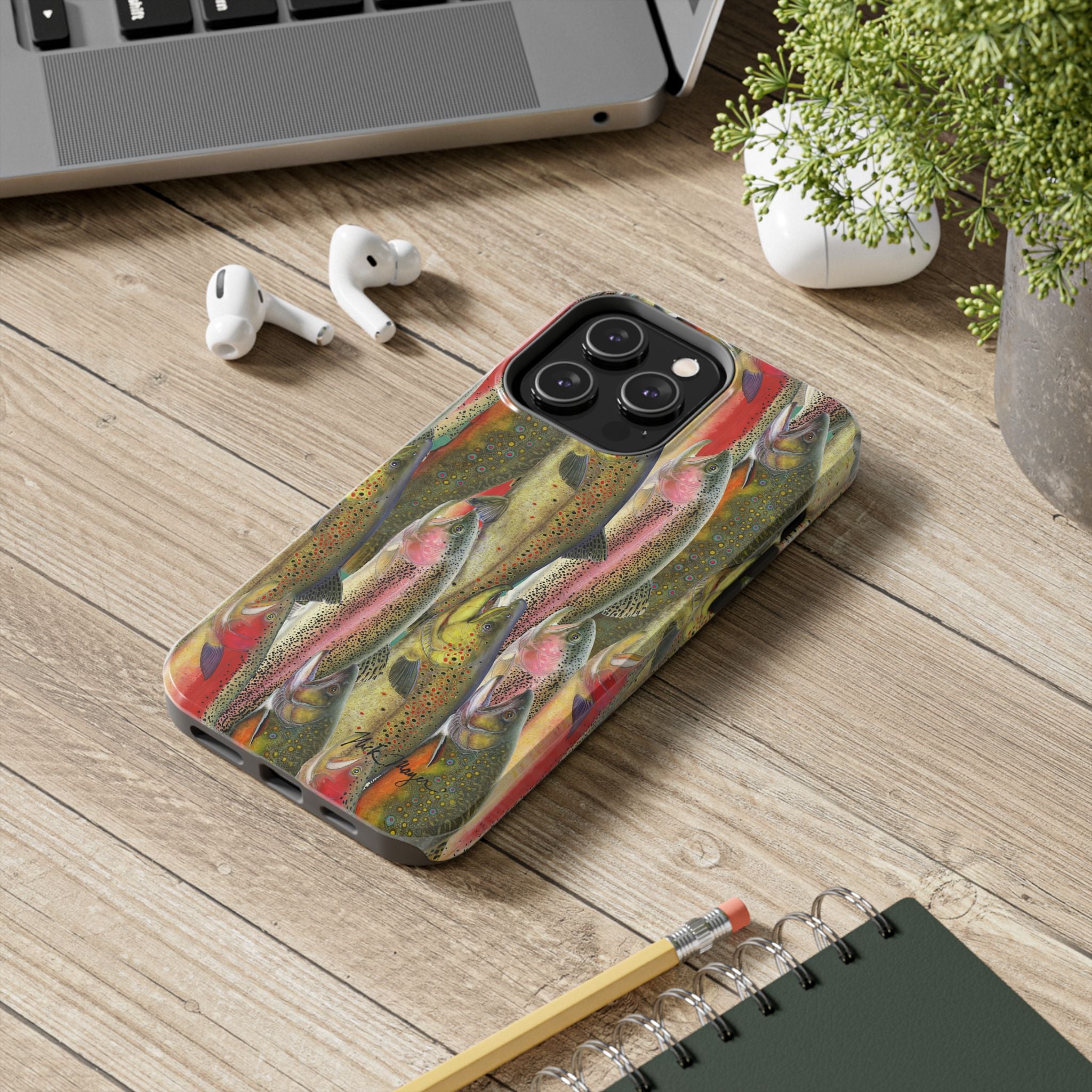Trout Angler Phone Case (iPhone)