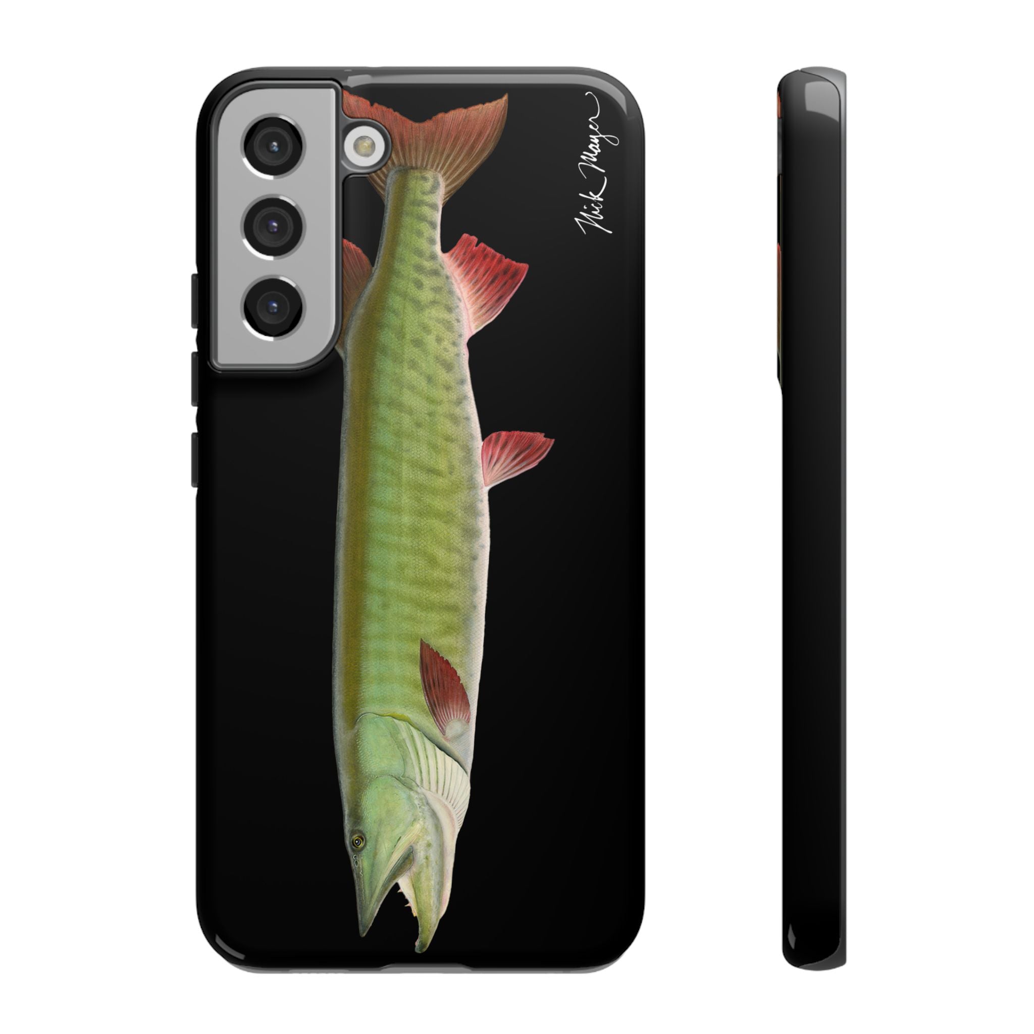 Trophy Muskie Black Phone Case (Samsung)