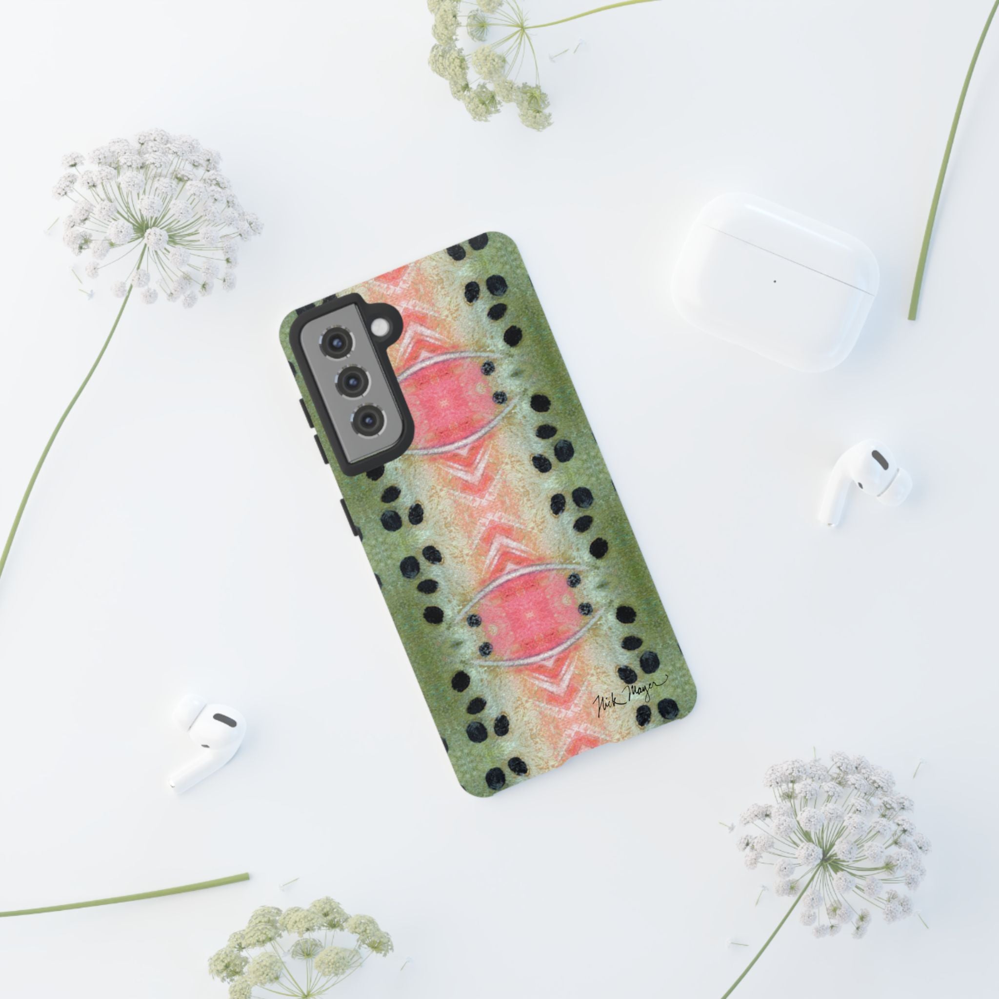 Rainbow Trout Pattern Phone Case (Samsung) Printify