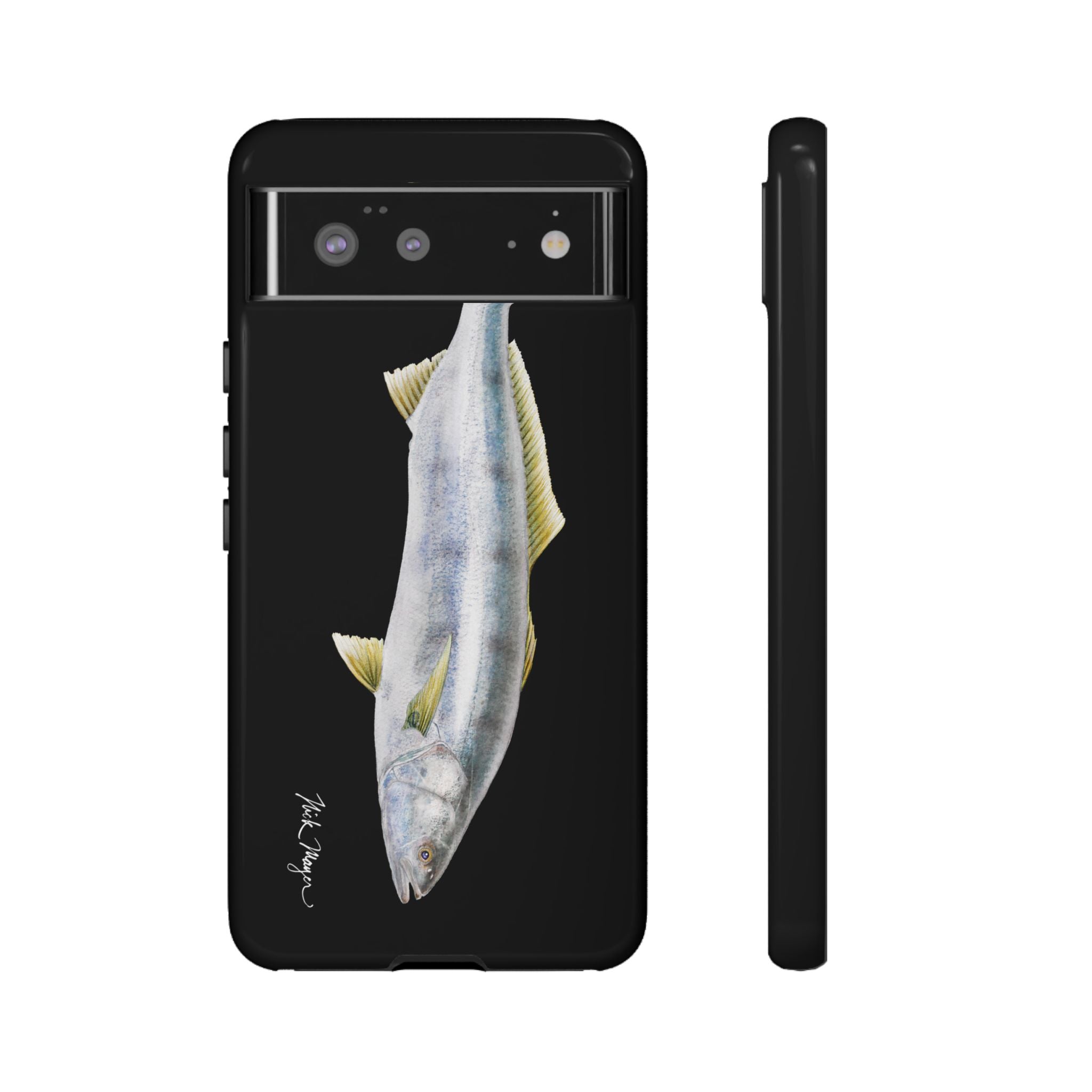 White Sea Bass Phone Case (Samsung) - black