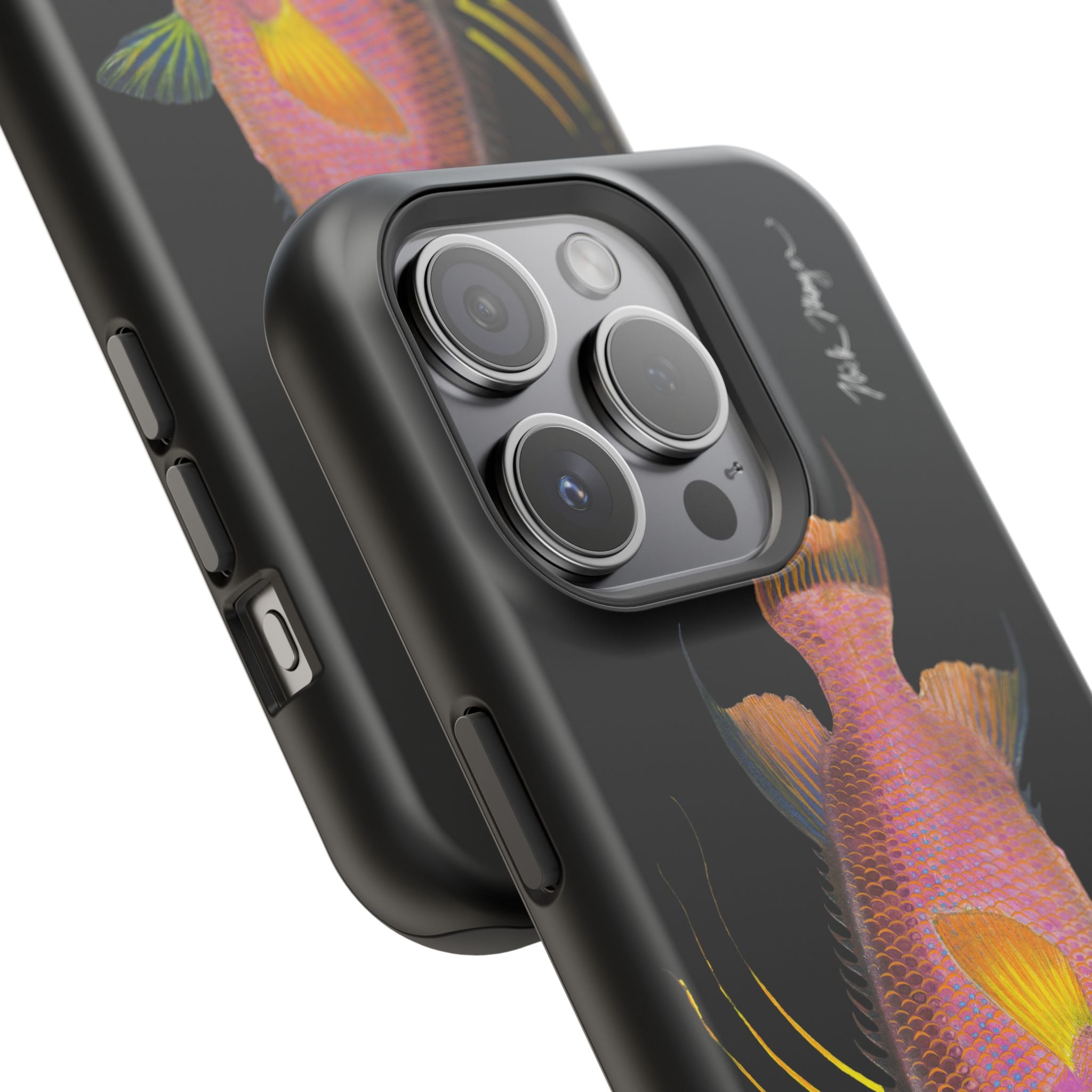 Hogfish MagSafe Black iPhone Case Printify