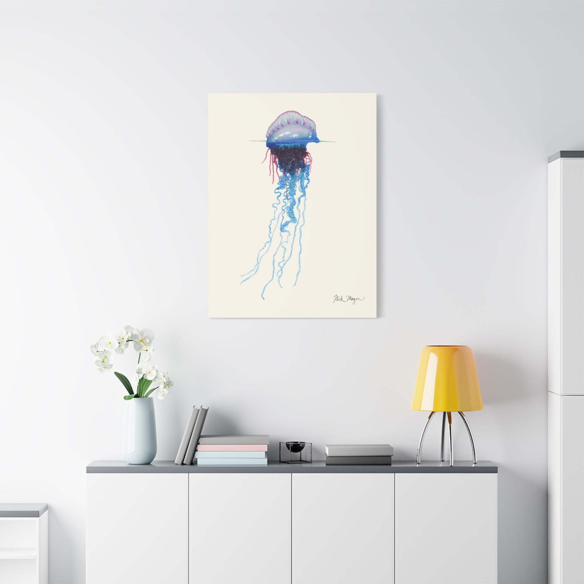 Portuguese Man O' War Canvas Print