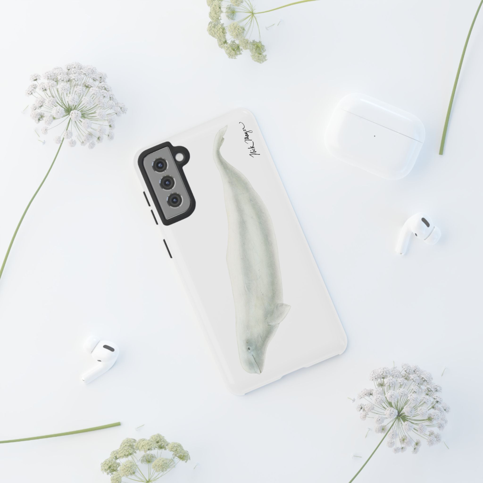 Beluga Whale Phone Case (Samsung)