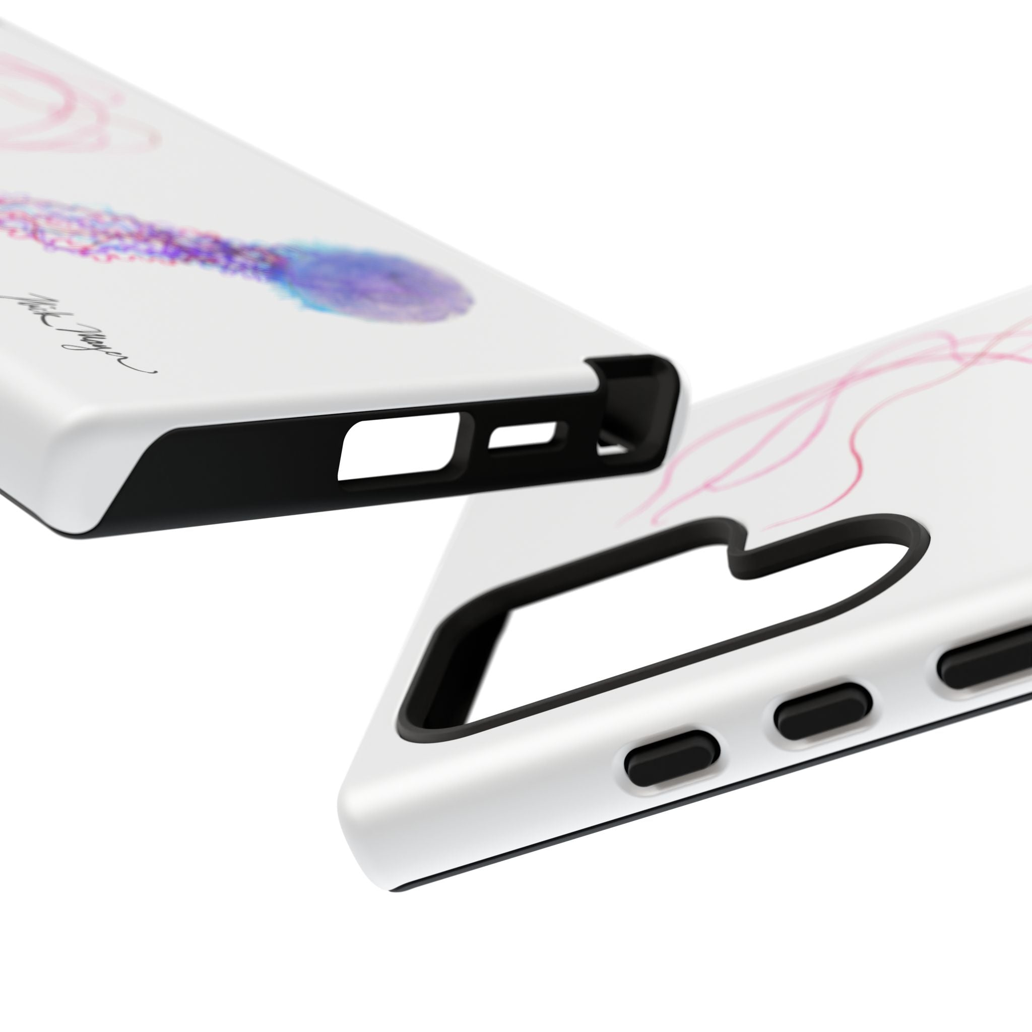 Purple Jellyfish I Phone Case (Samsung)