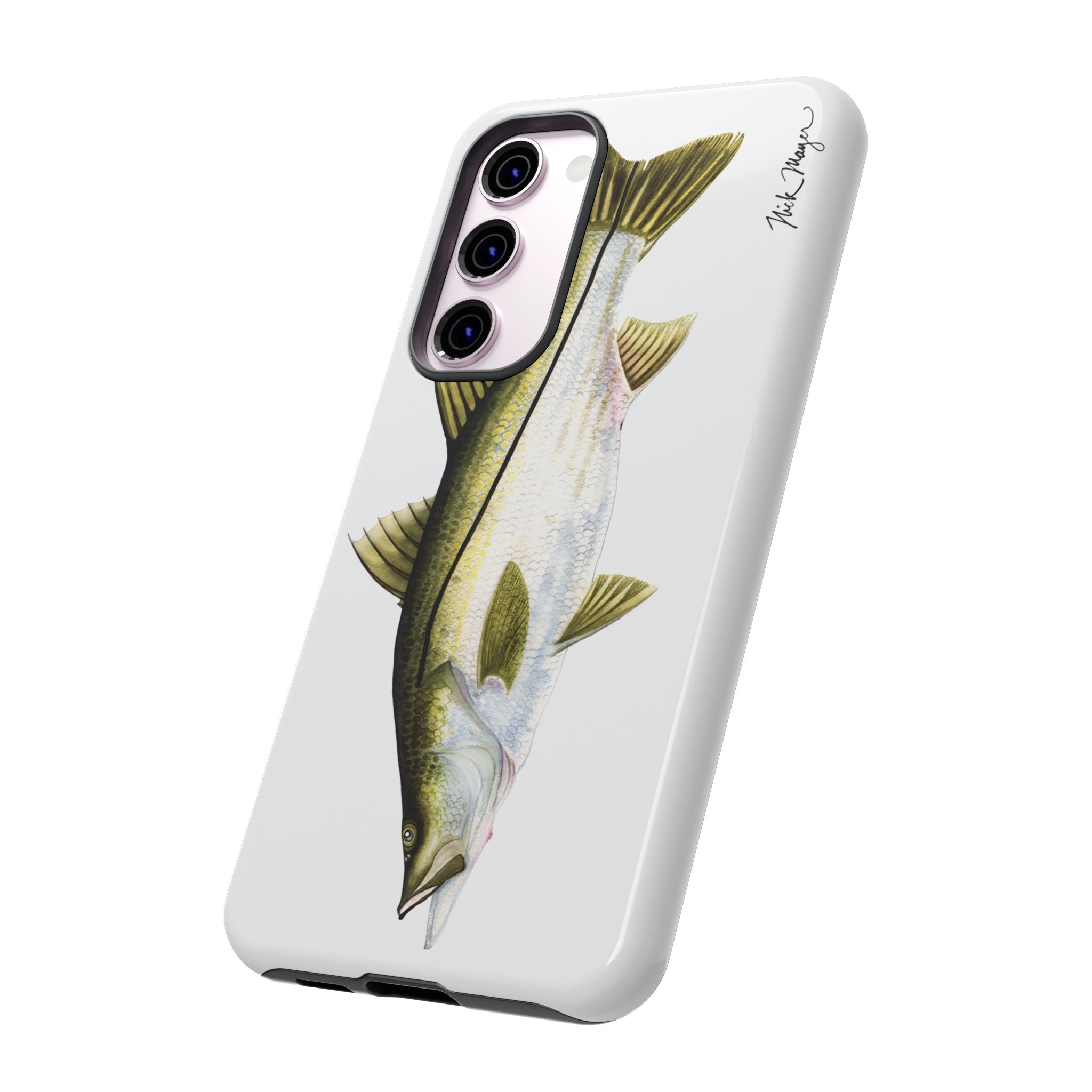 Snook White Phone Case (Samsung)