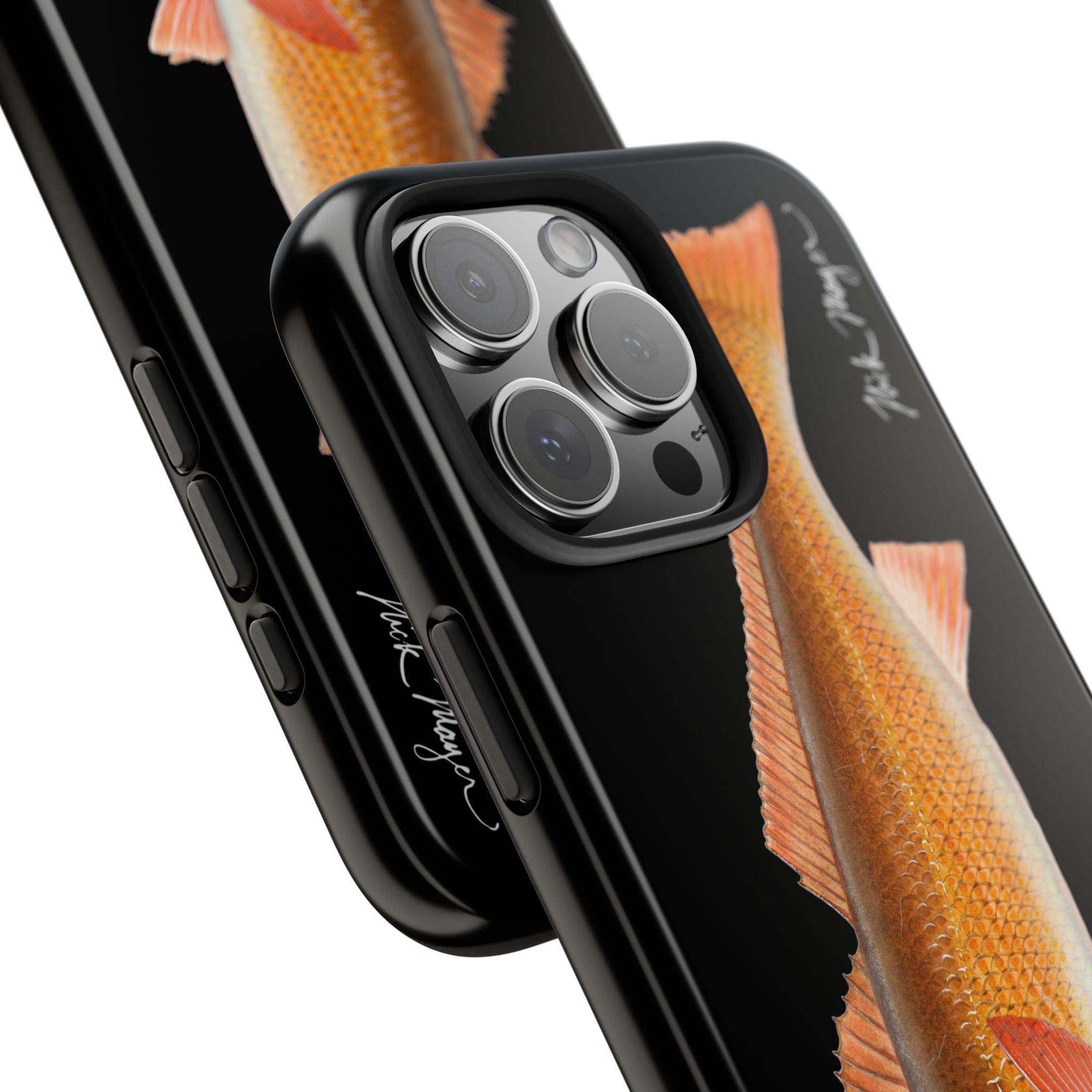 Redfish Black Phone Case (iPhone)