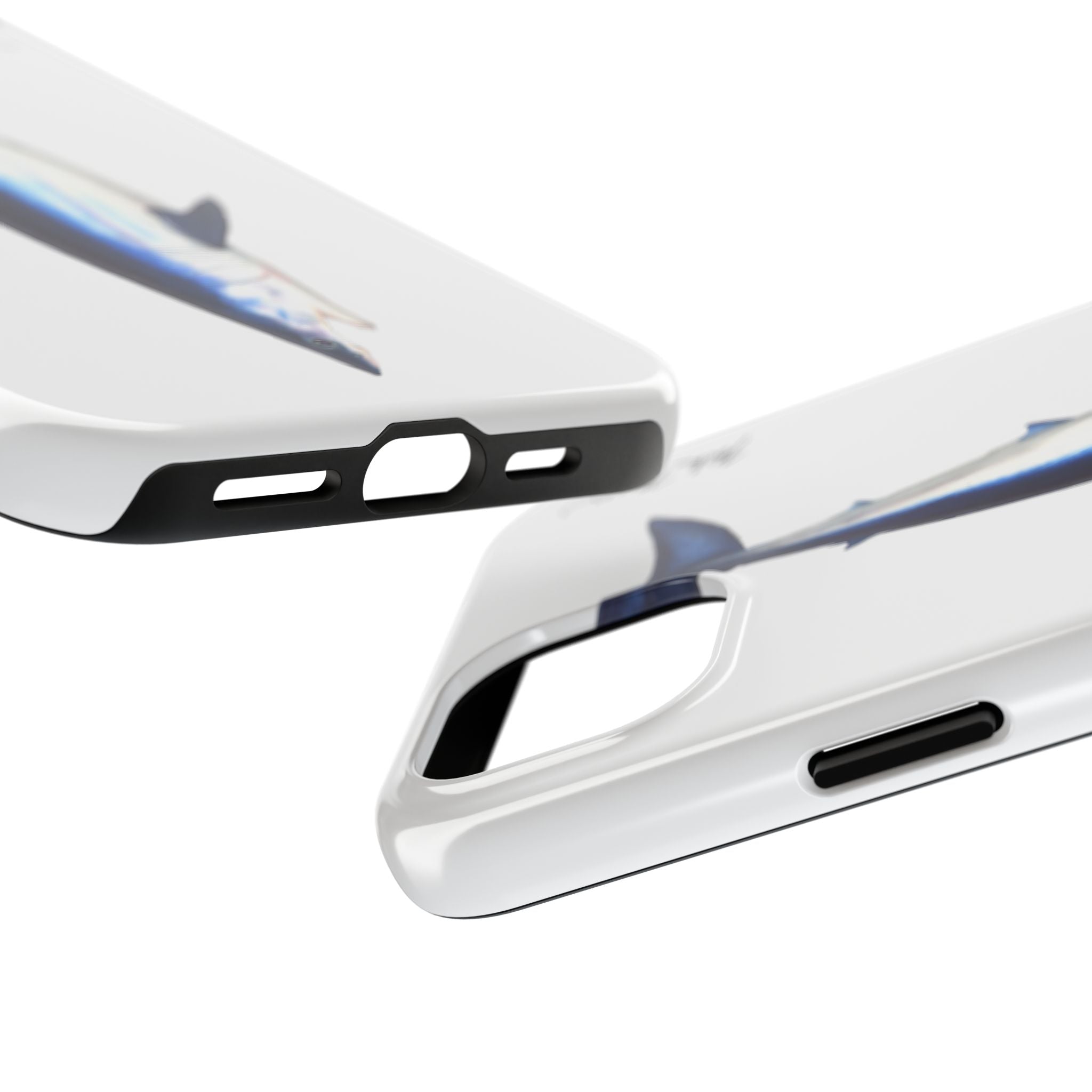 Mako Shark White Phone Case (iPhone)