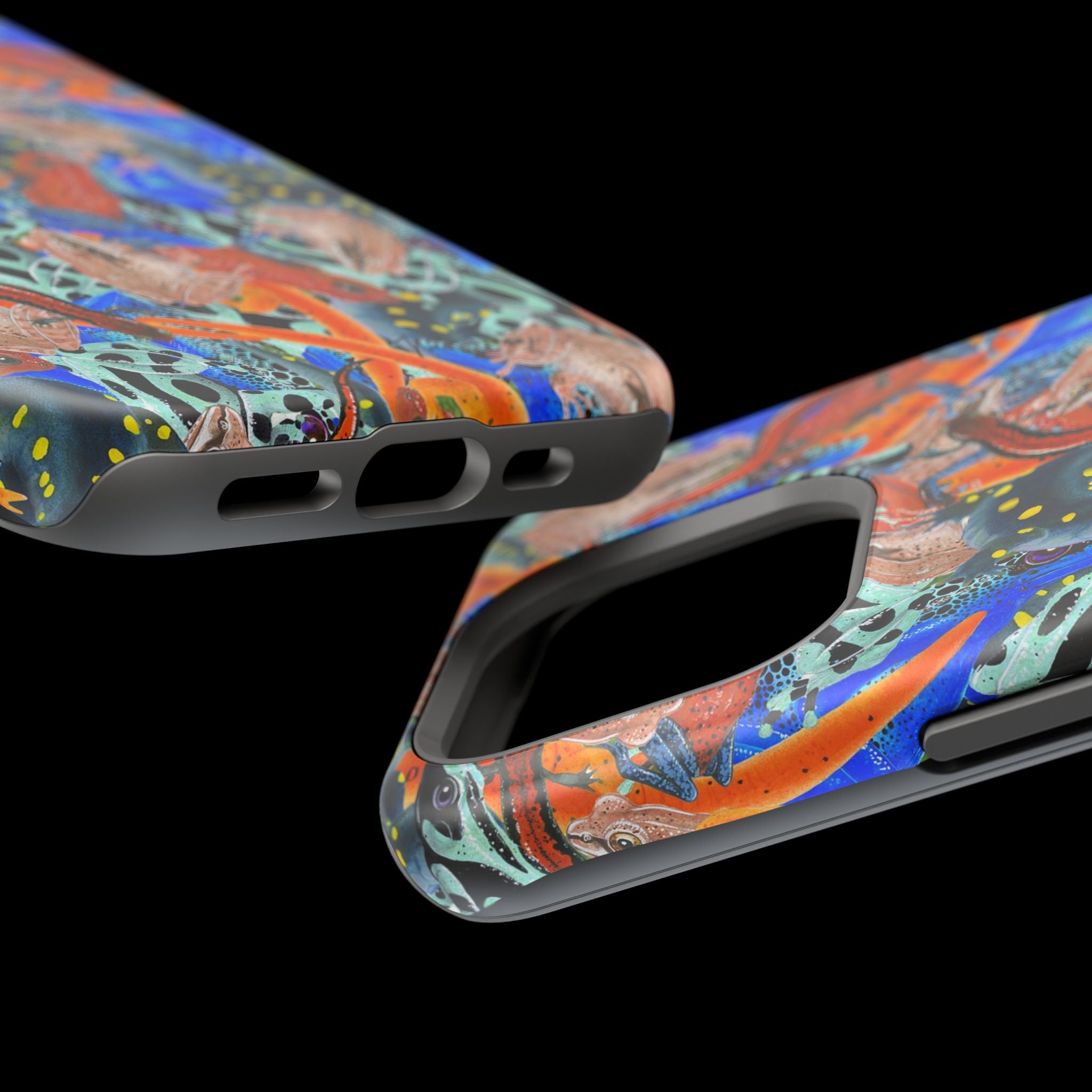 NEW Frogs and Salamanders MagSafe iPhone Case