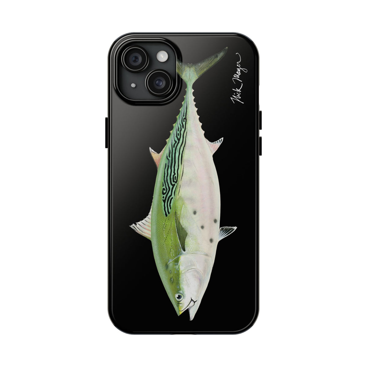 Albie Black Phone Case (iPhone) Printify