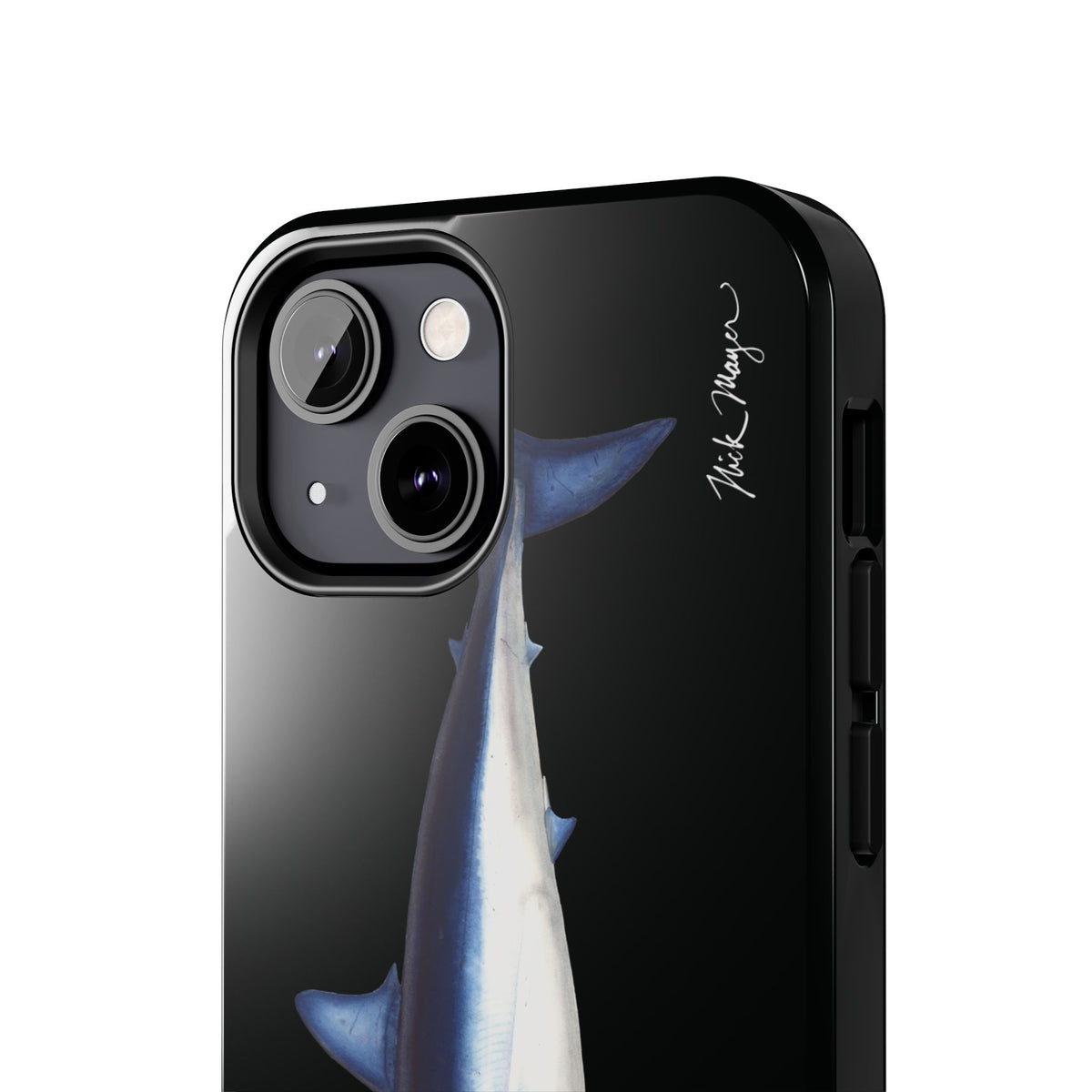 Mako Shark Black iPhone Case Printify