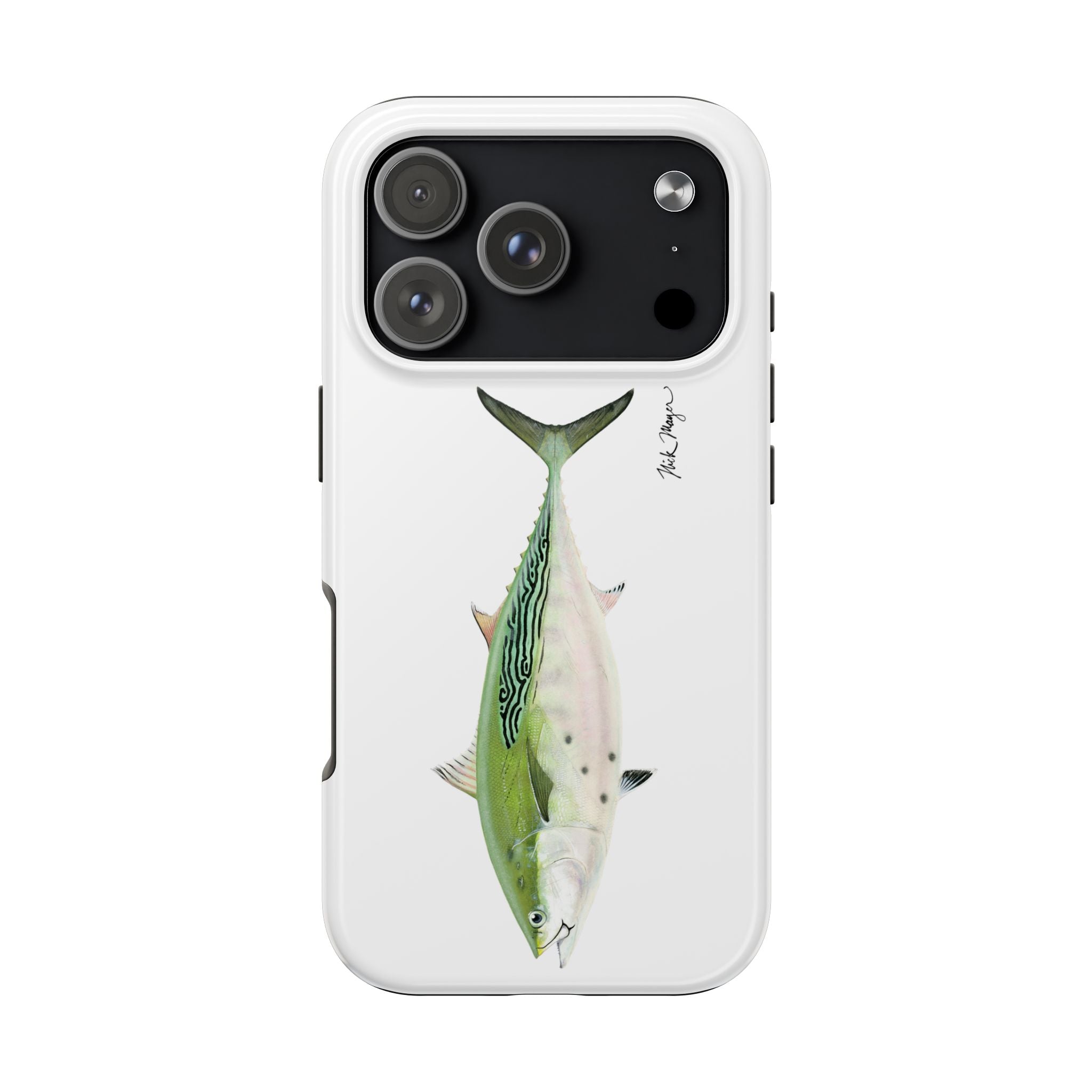 Albie White Phone Case (iPhone)