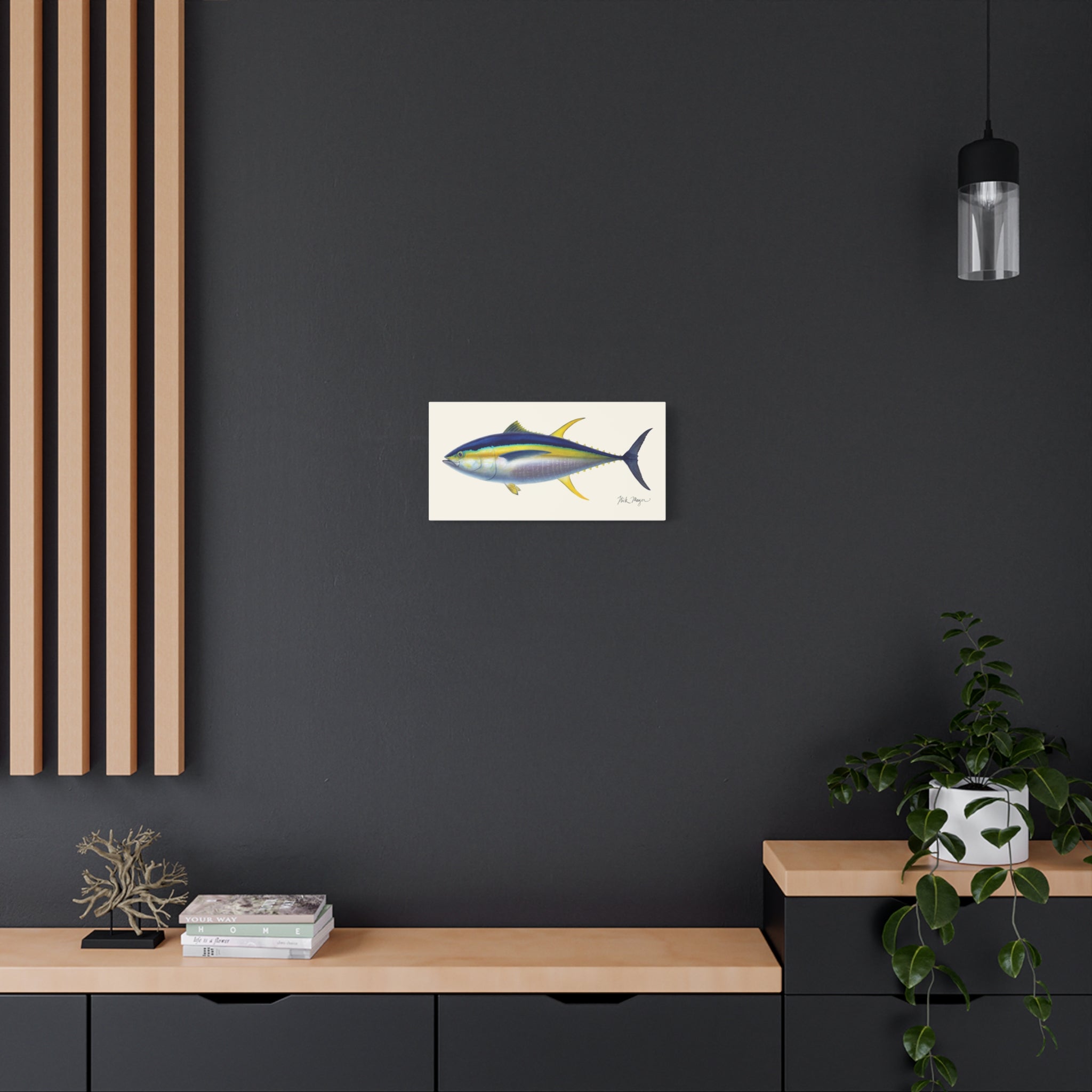 Yellowfin Tuna Canvas Print