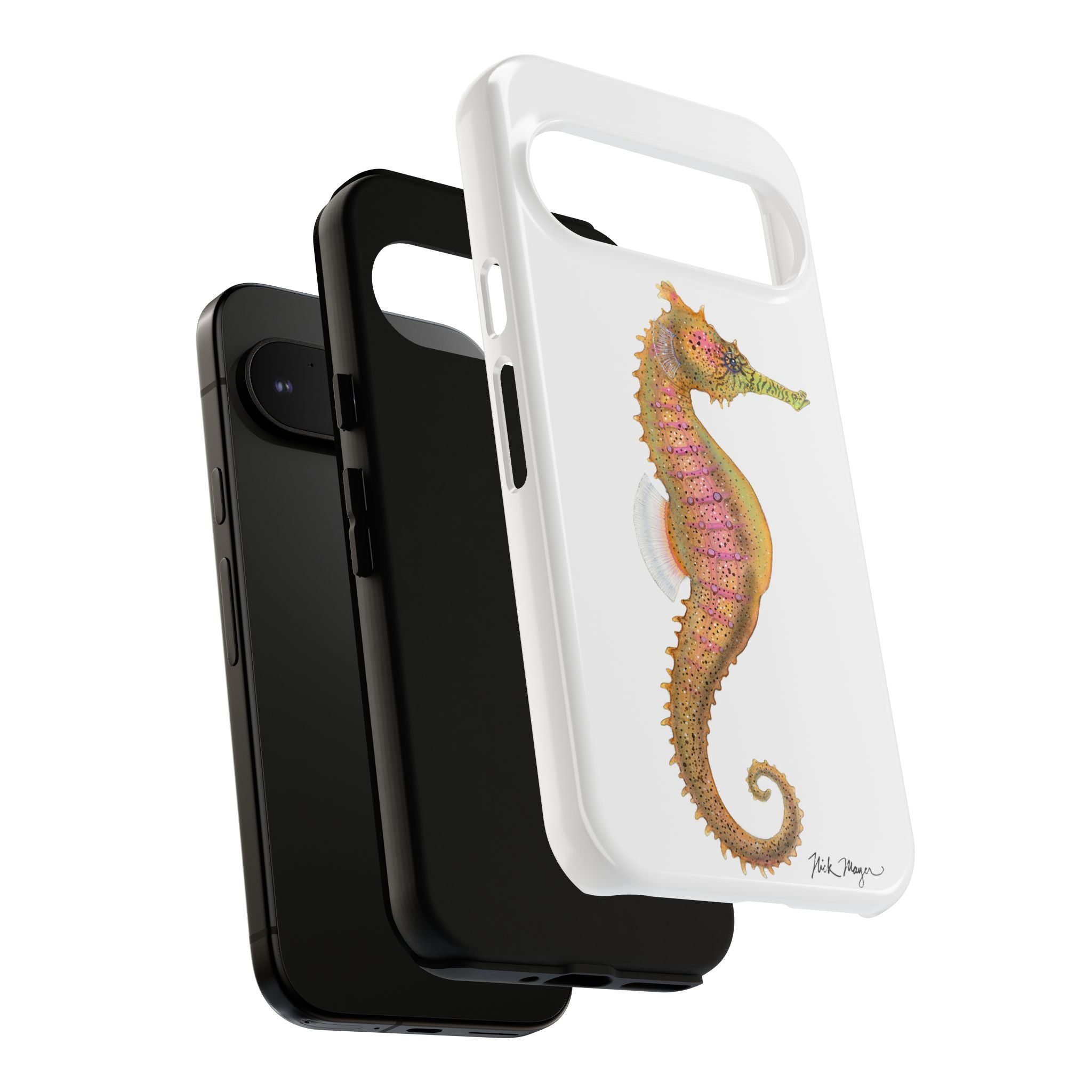 Pink Seahorse Phone Case (Samsung)