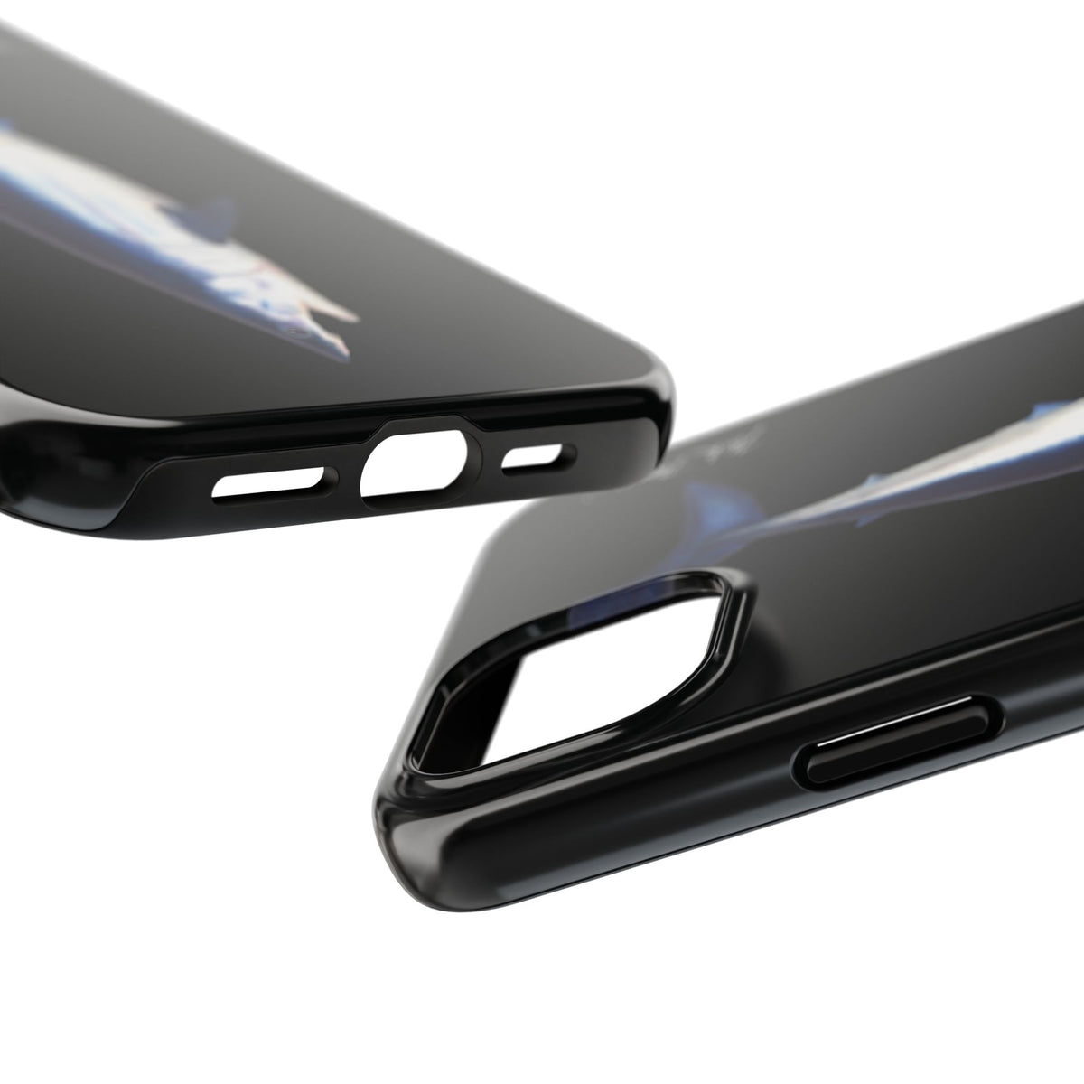 Mako Shark Black iPhone Case Printify