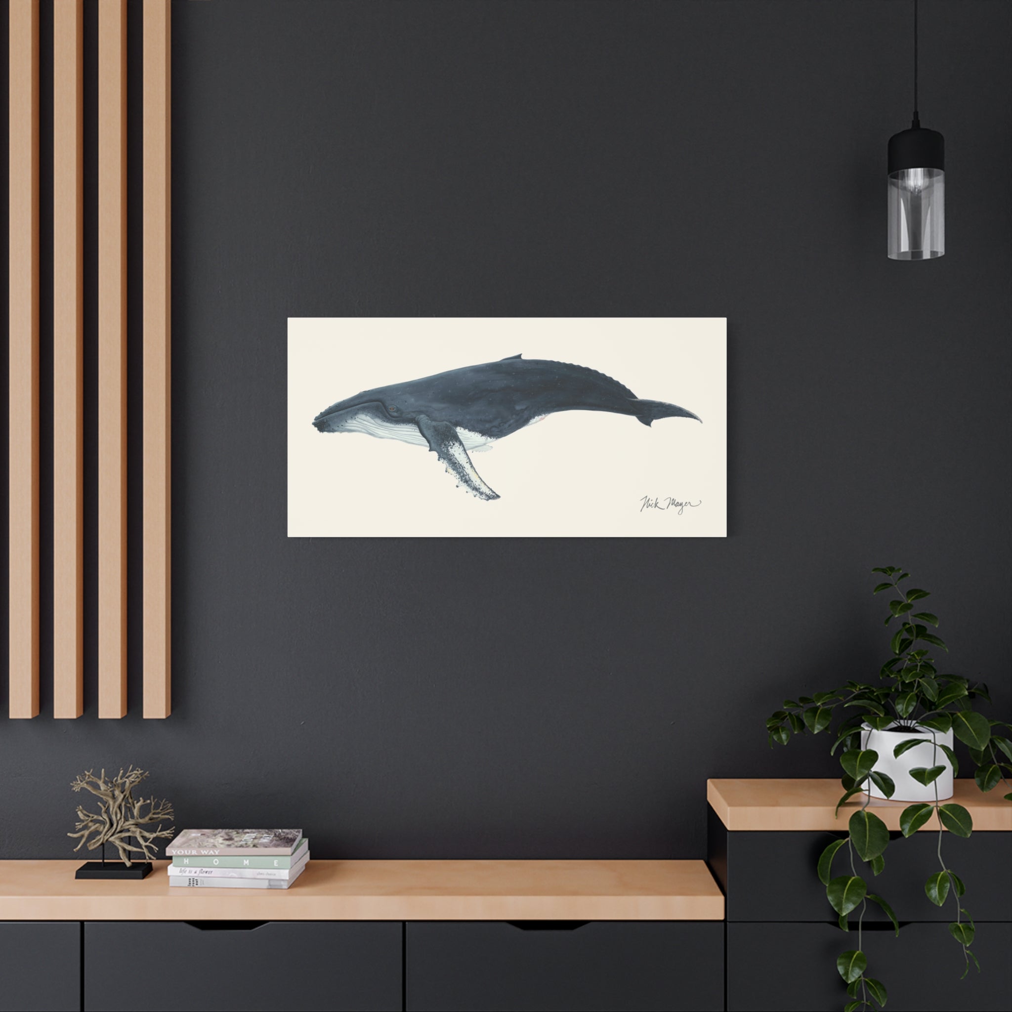 Humpback Whale Canvas Print