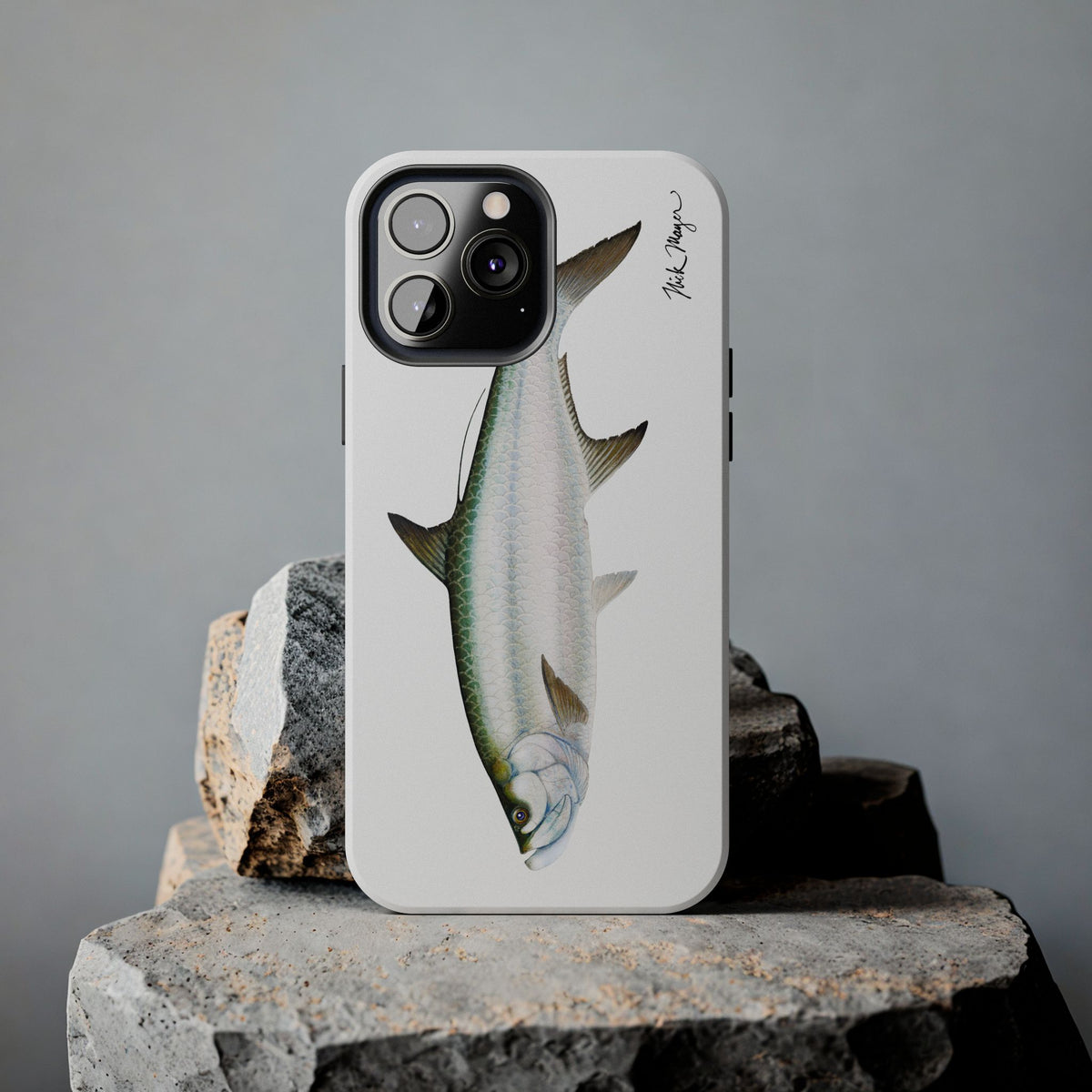 Tarpon White Phone Case (iPhone) Printify