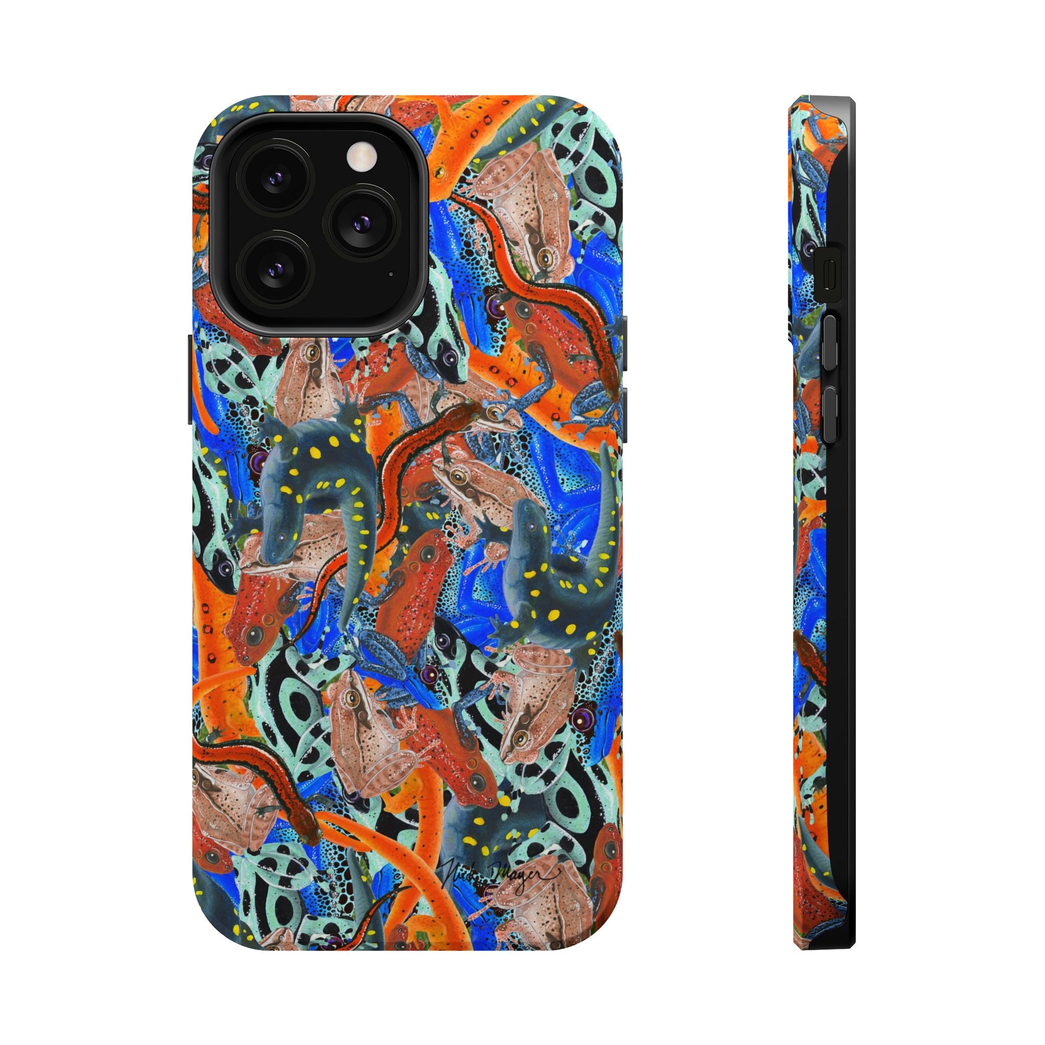 NEW Frogs and Salamanders MagSafe iPhone Case