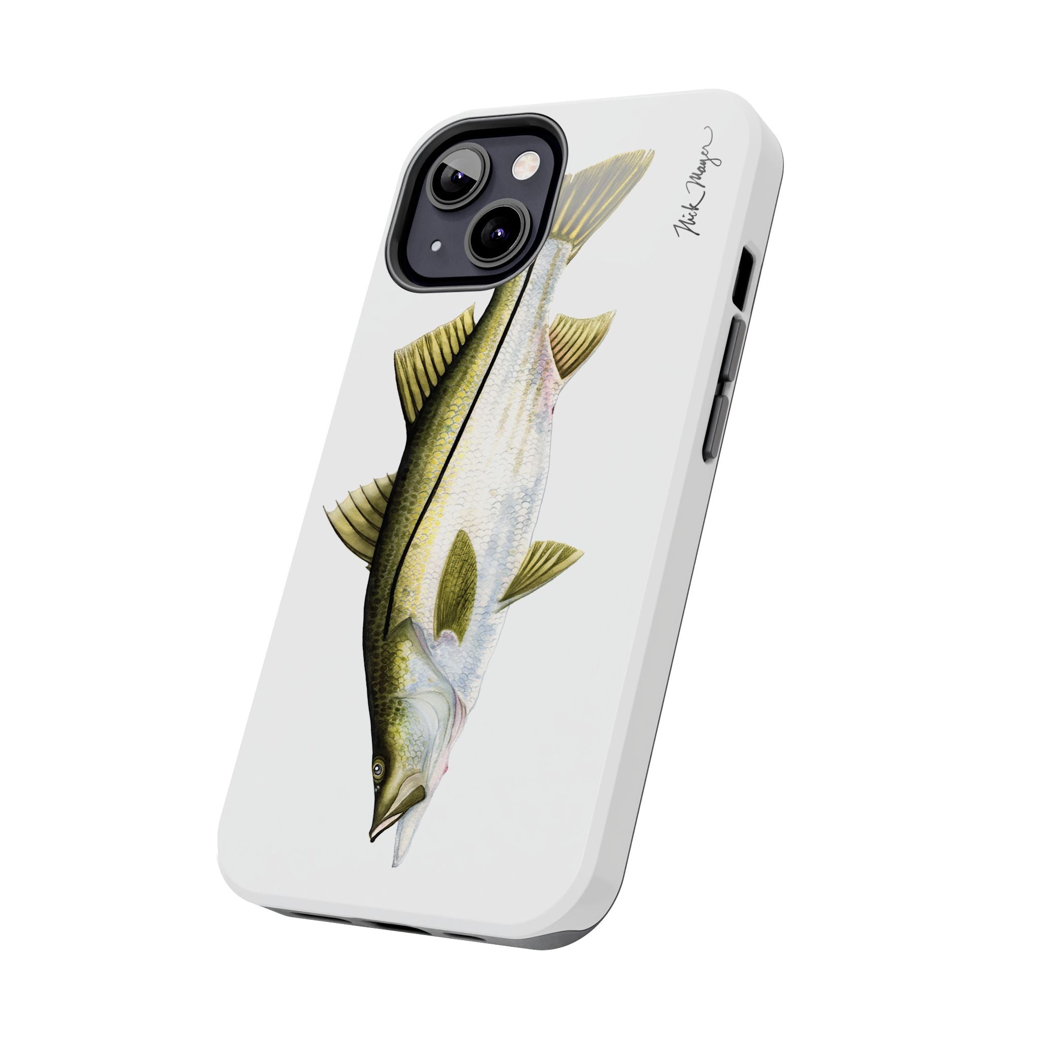Snook White Phone Case (iPhone)