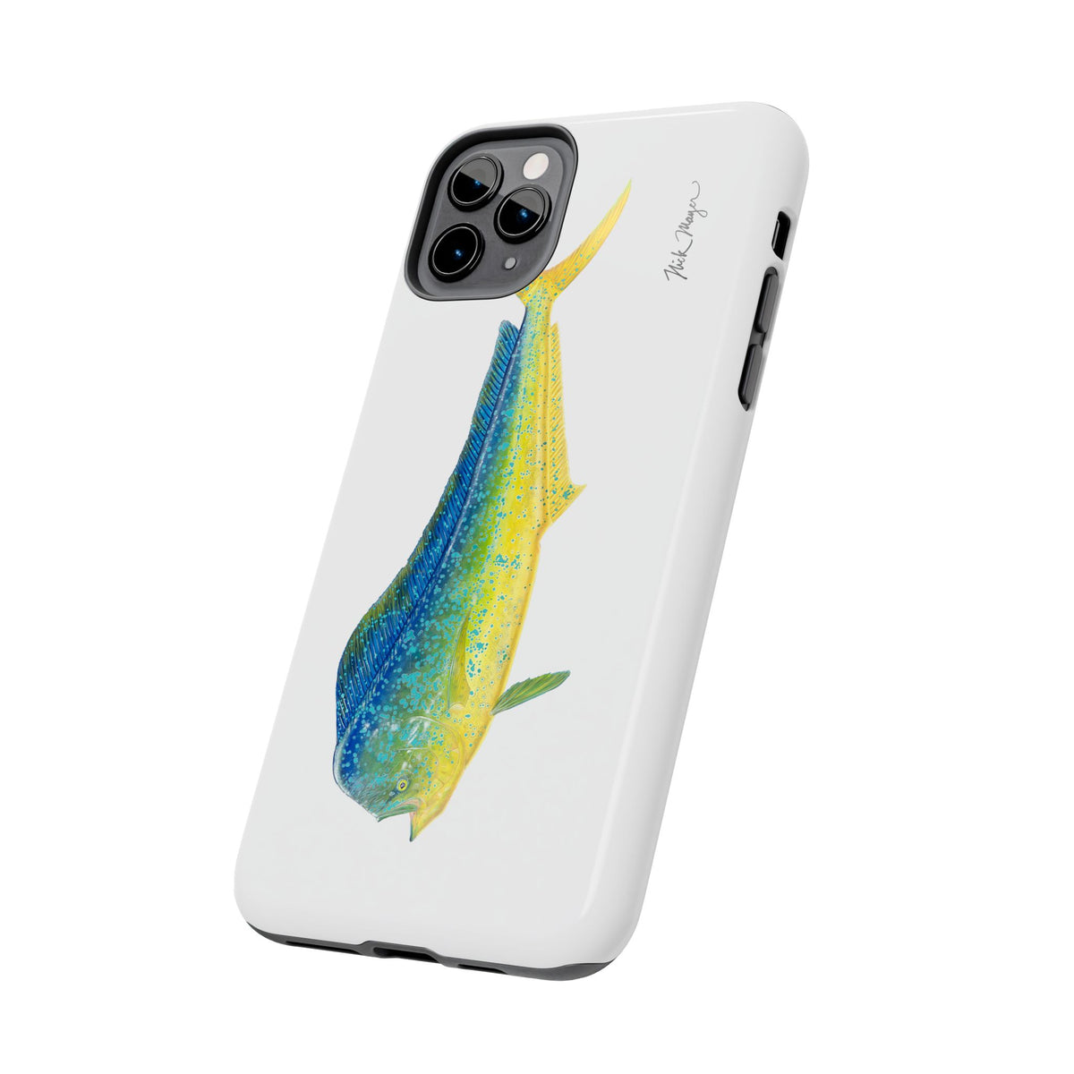 Bull Mahi White Phone Case (iPhone) Printify