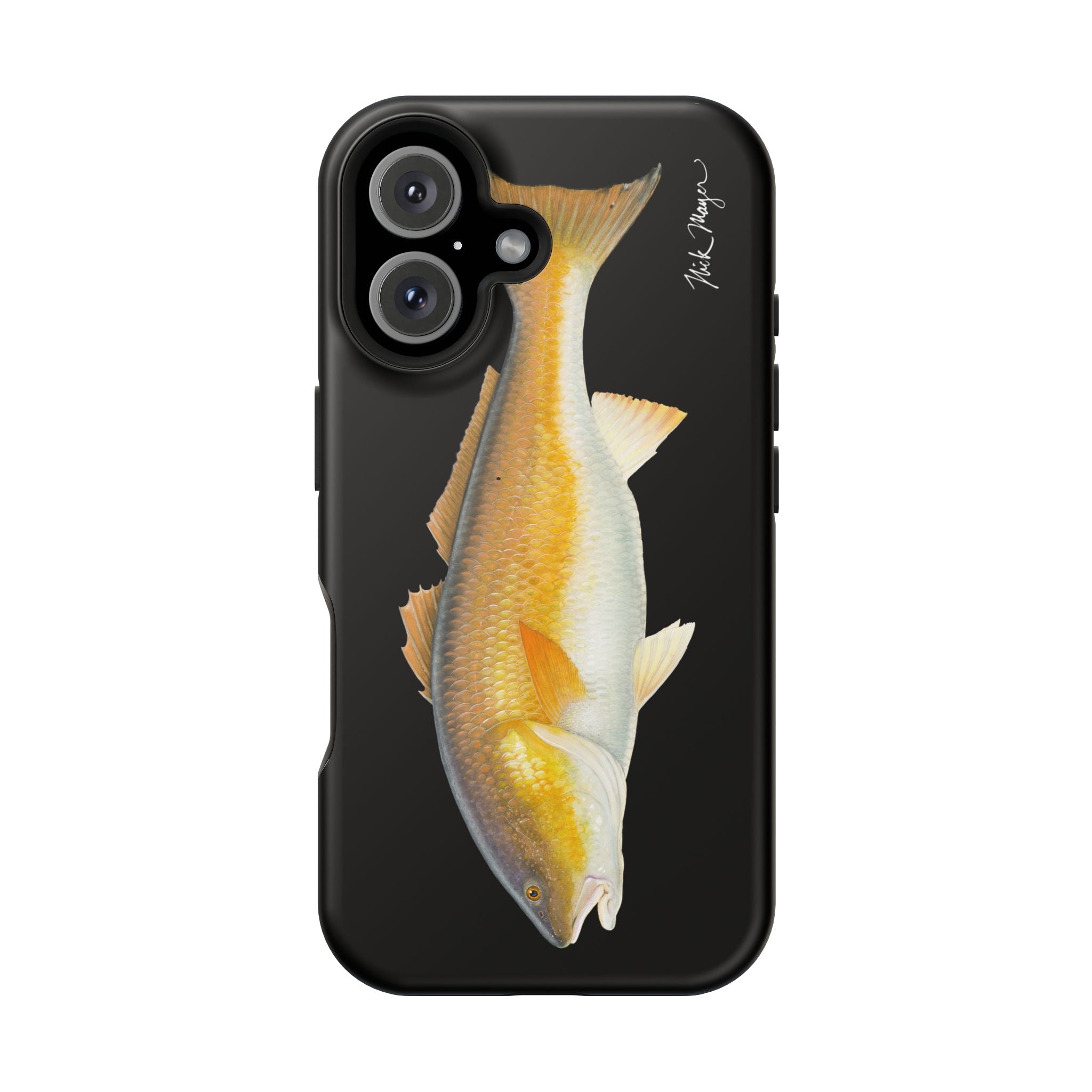 Bull Redfish MagSafe Black iPhone Case