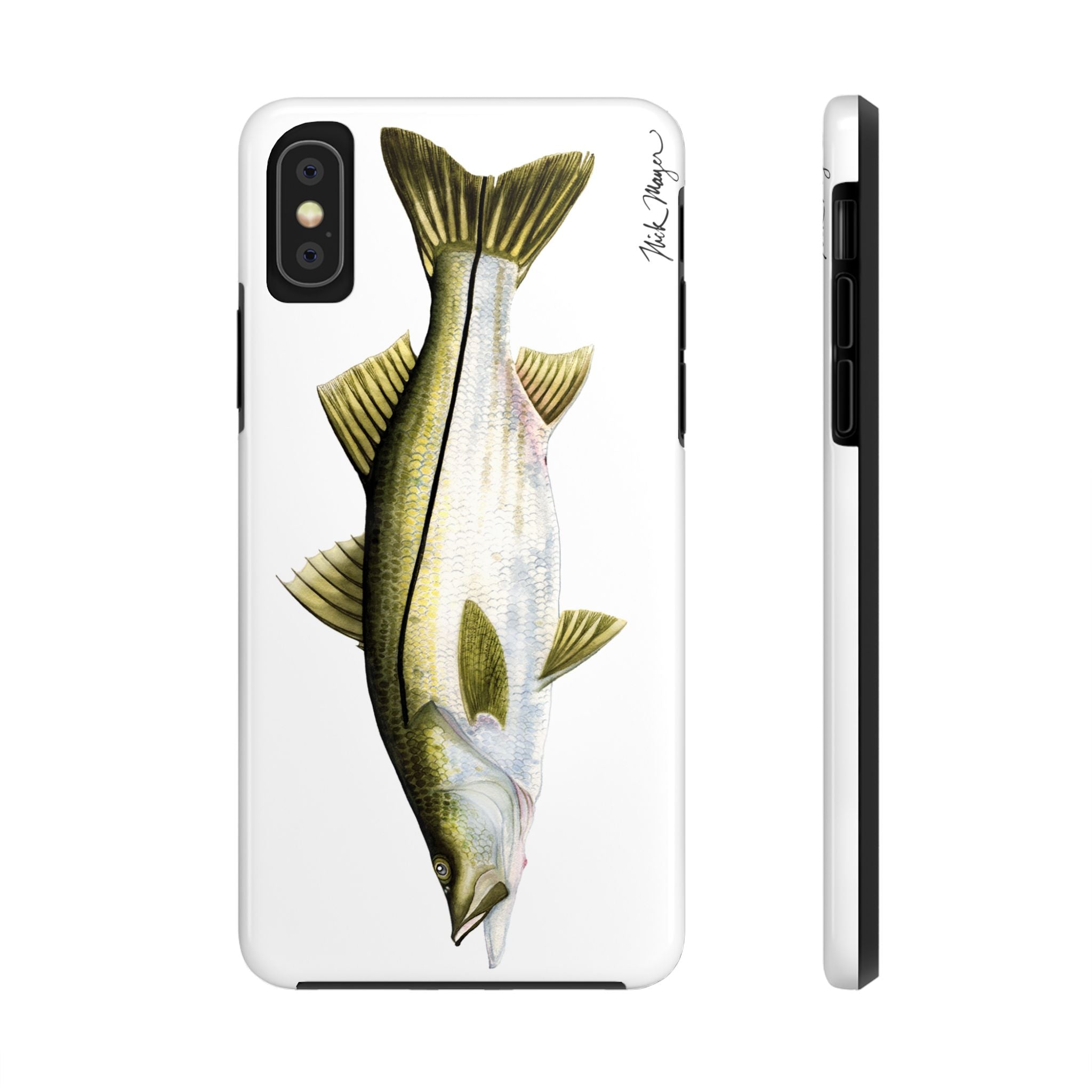 Snook White Phone Case (iPhone)