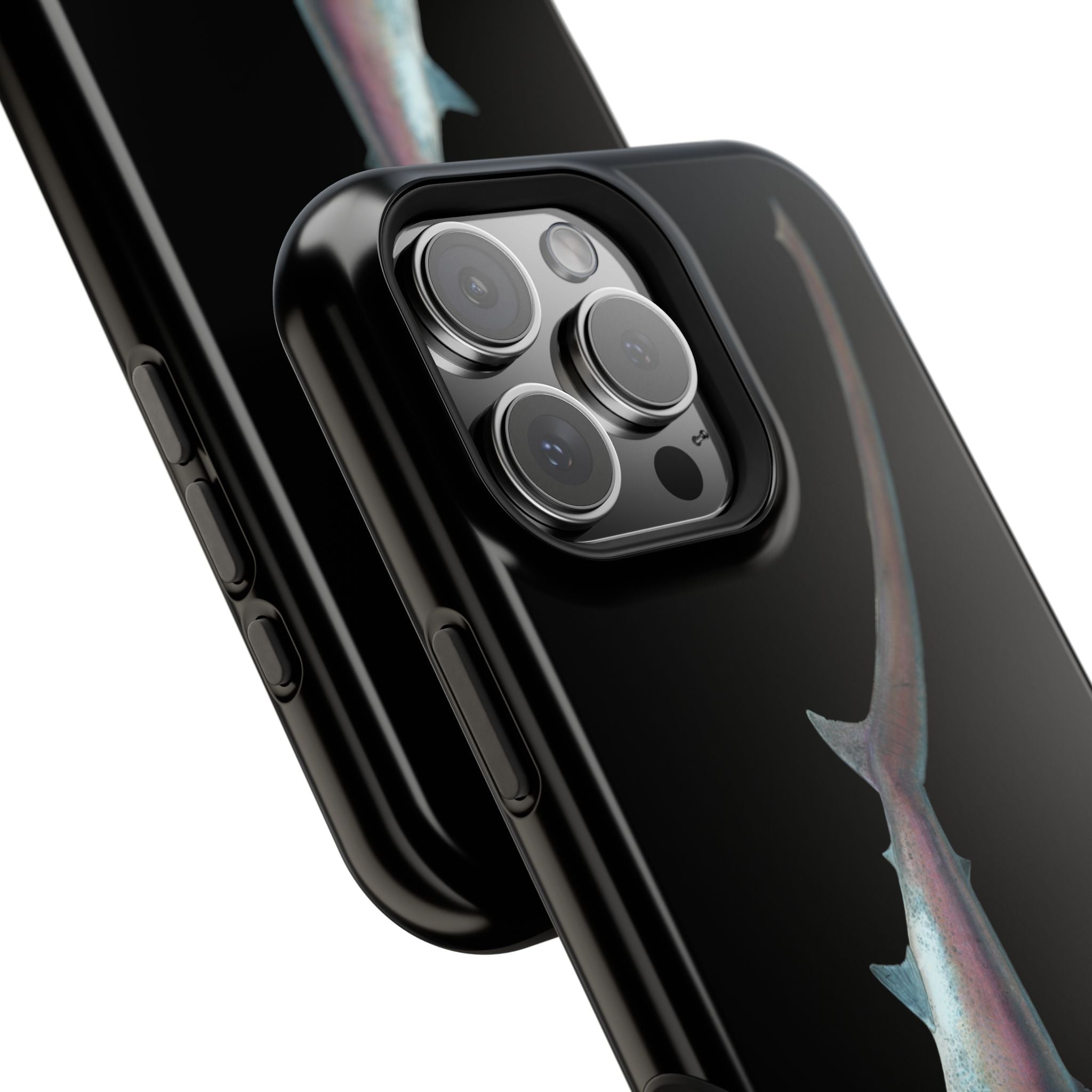 Thresher Shark MagSafe Black iPhone Case