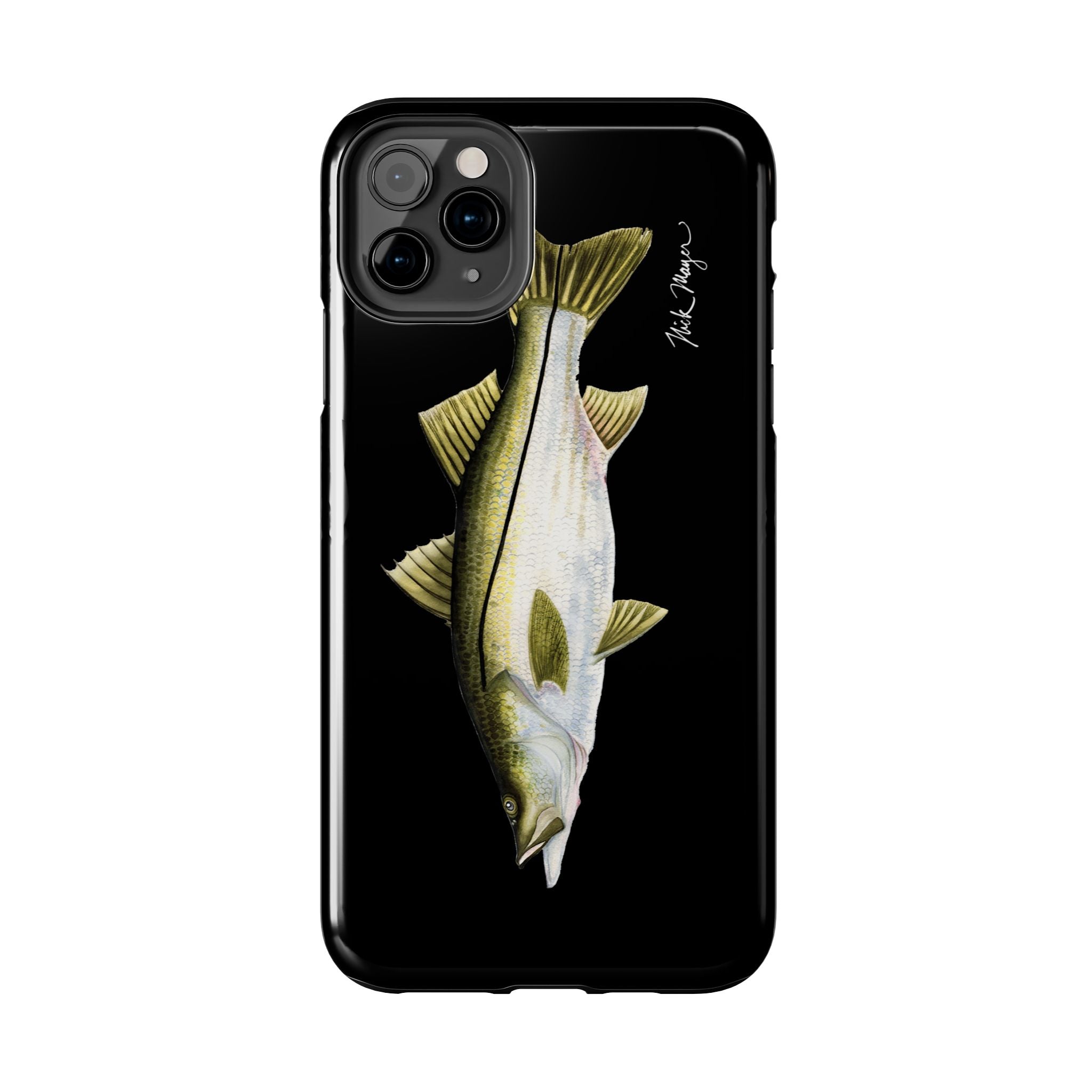 Snook Black Phone Case (iPhone)