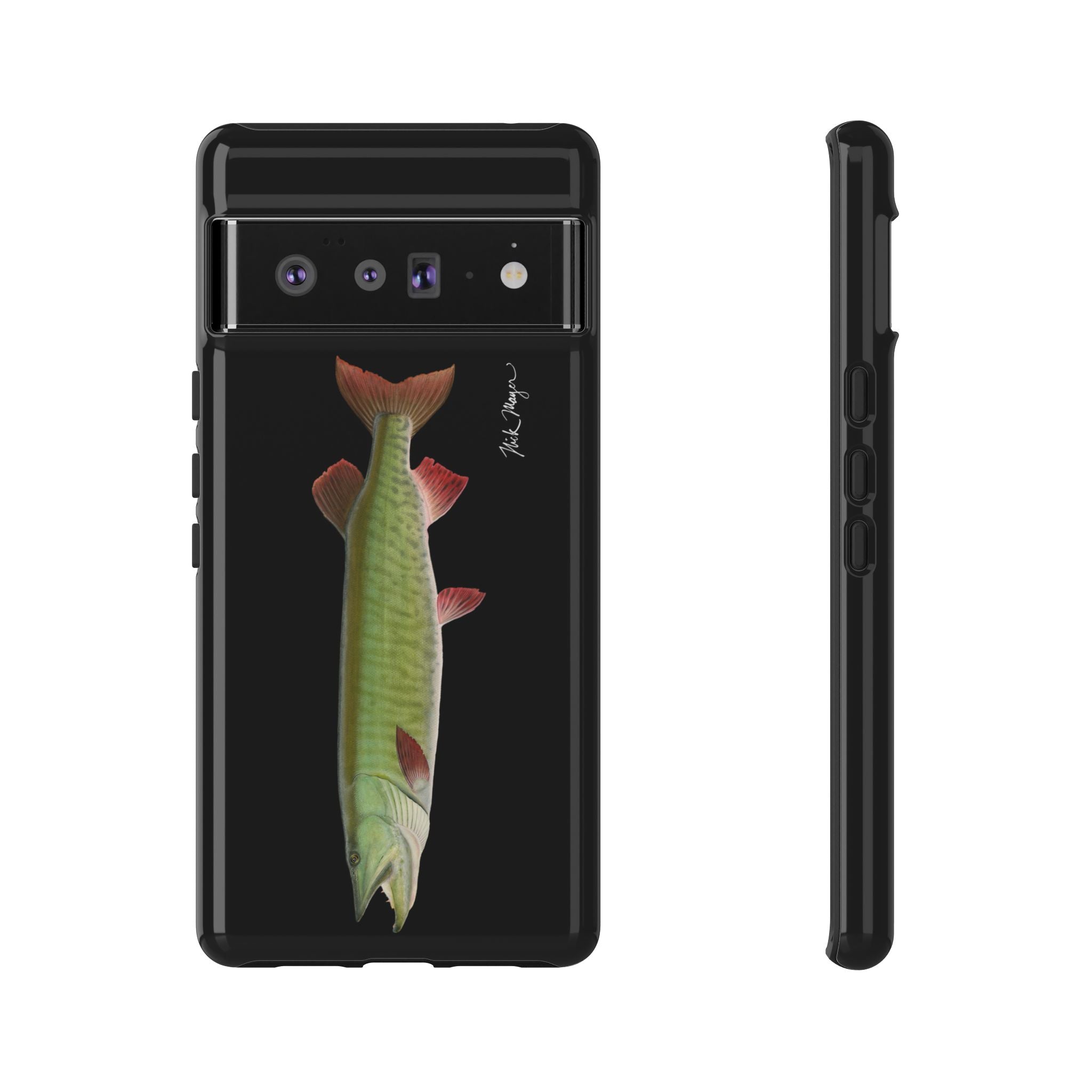 Trophy Muskie Black Phone Case (Samsung)