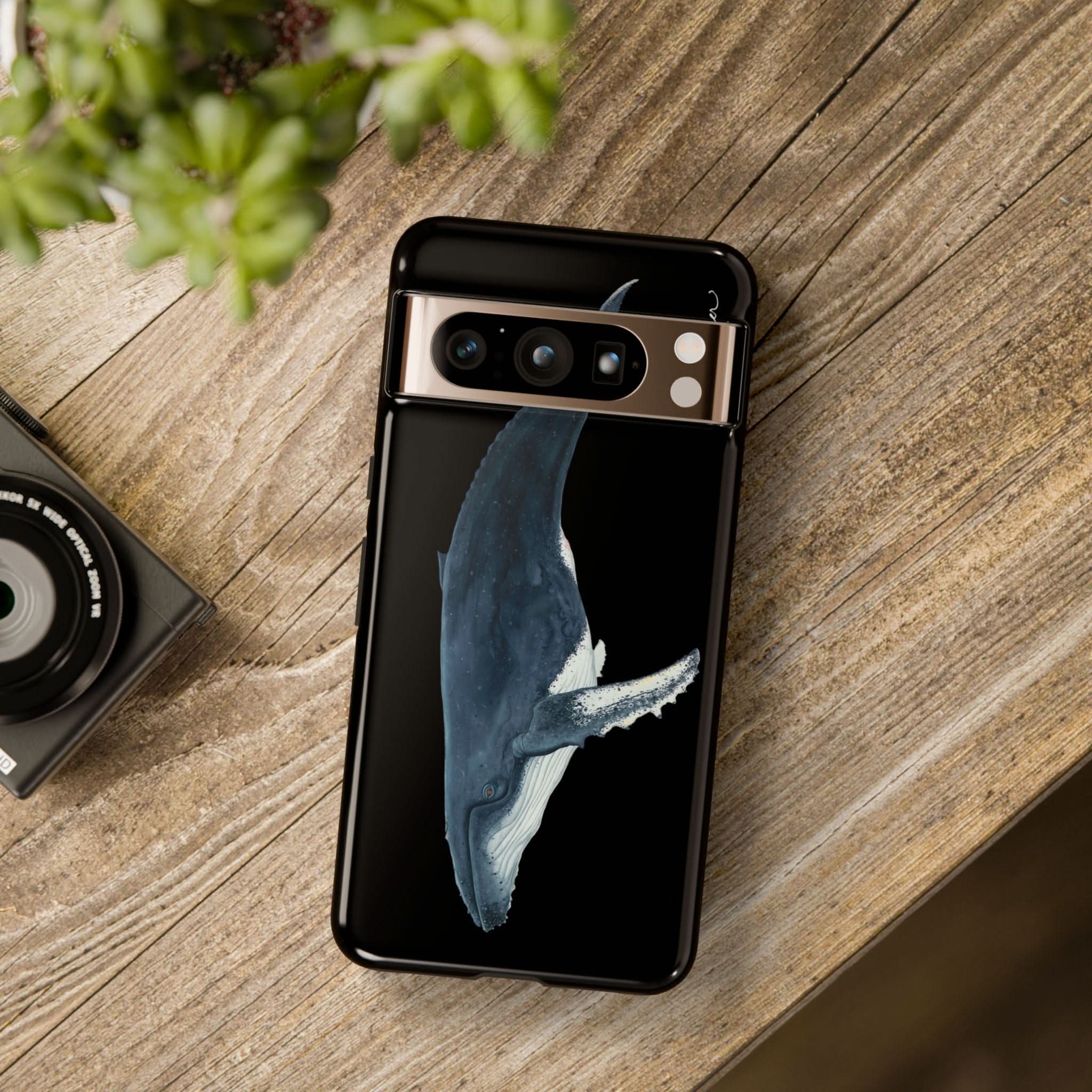 Humpback Black Phone Case (iPhone 16 & Samsung)