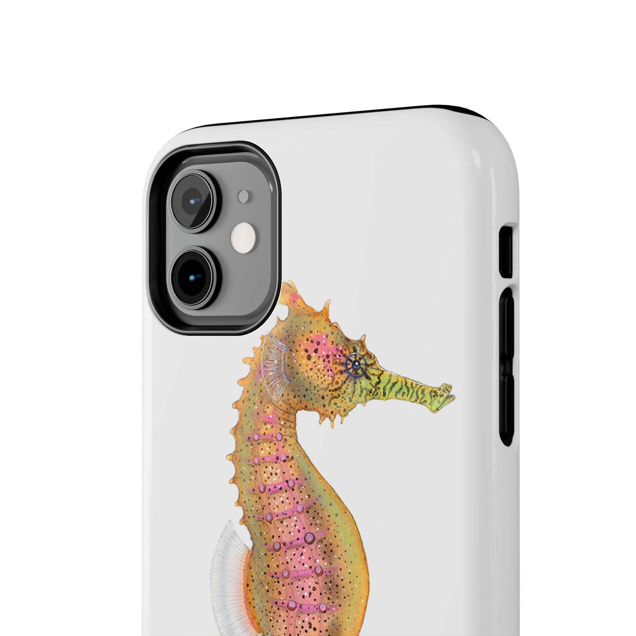Pink Seahorse Phone Case (iPhone)
