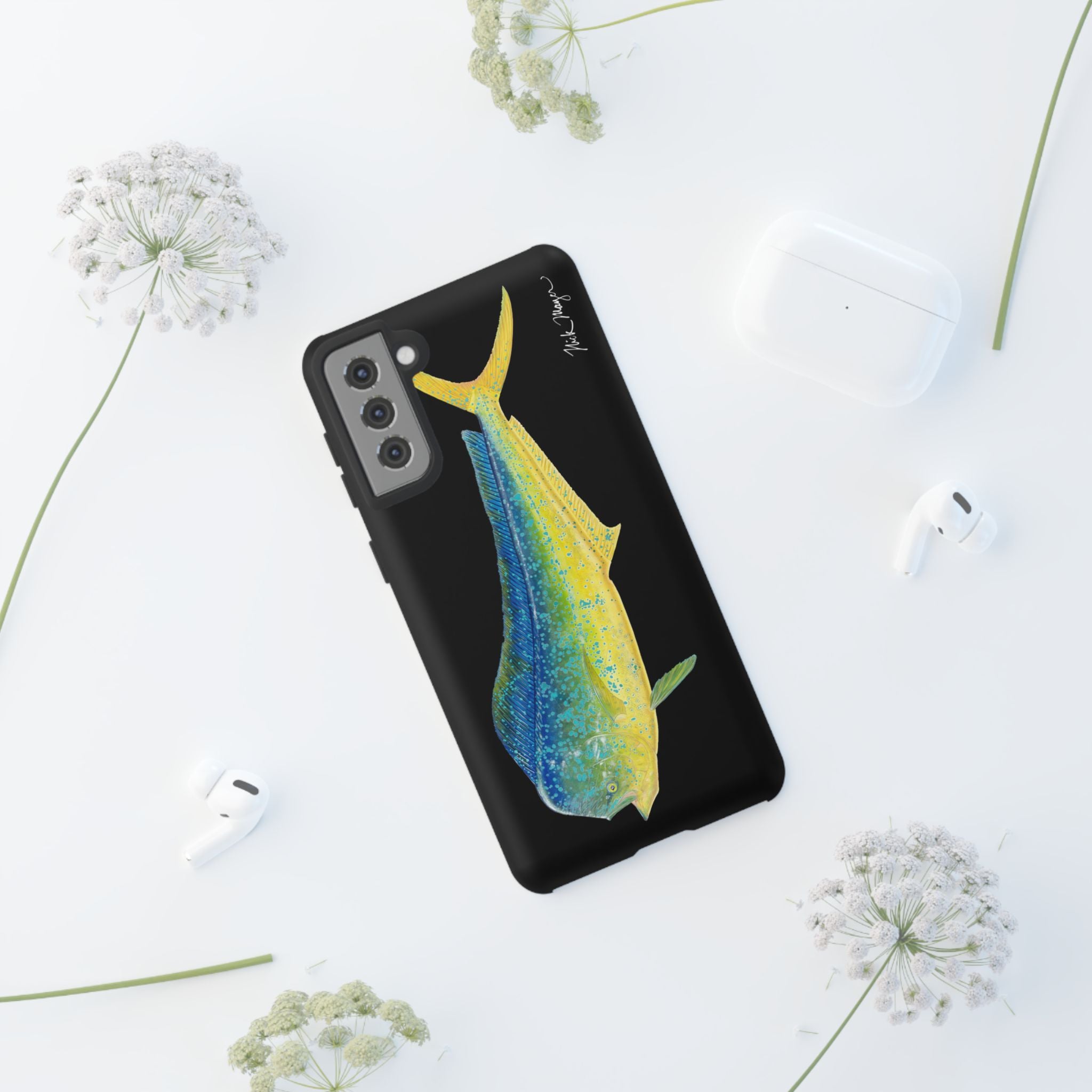 Bull Mahi Black Phone Case (Samsung)