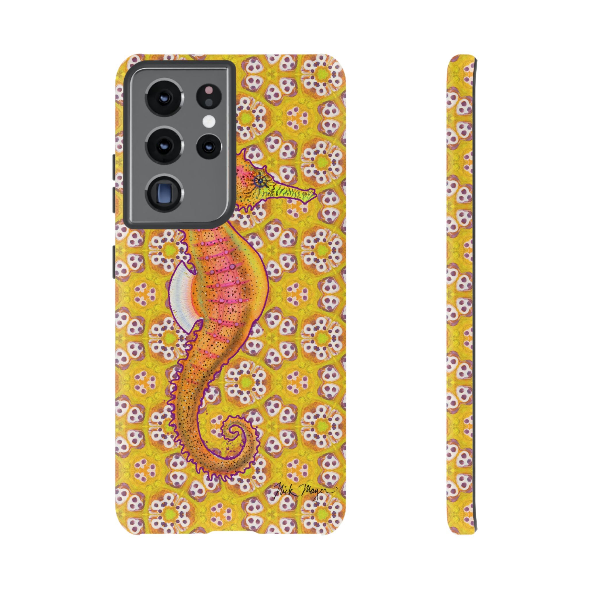 Psychedelic Seahorse Phone Case (Samsung) Printify