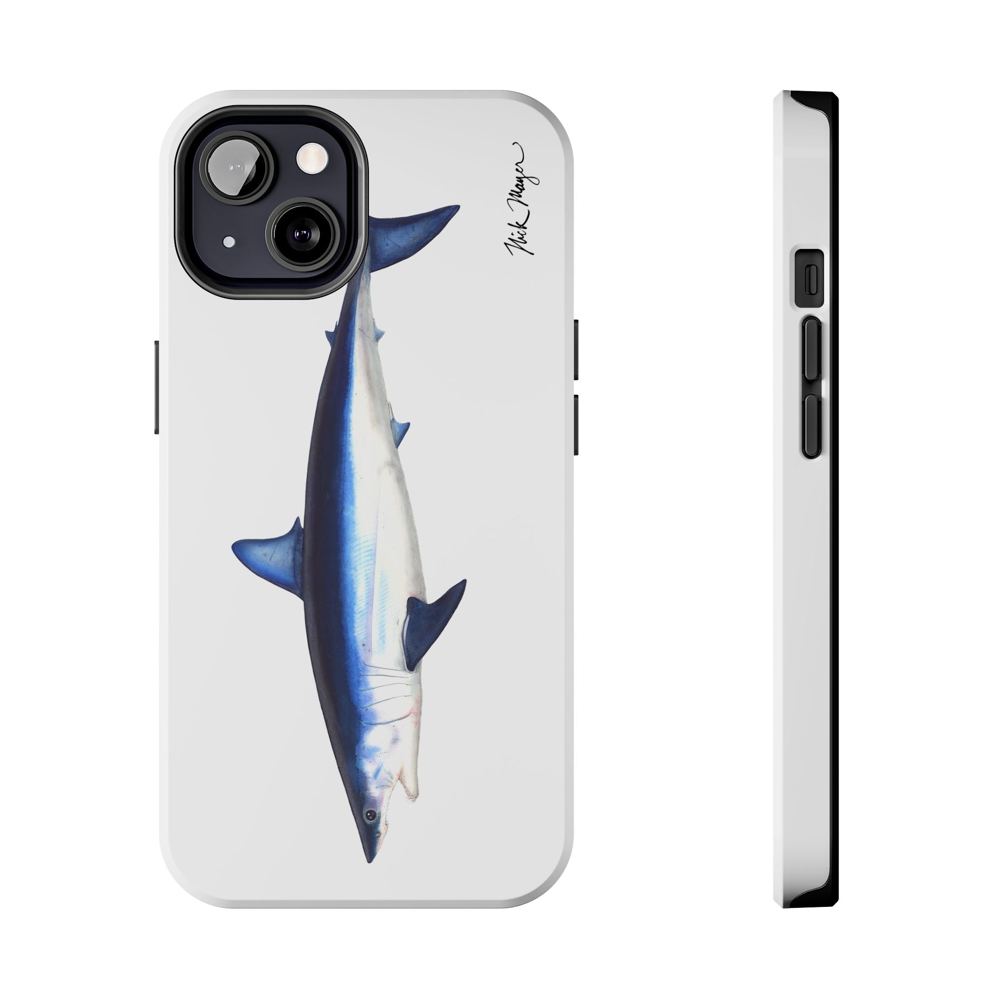 Mako Shark White Phone Case (iPhone)