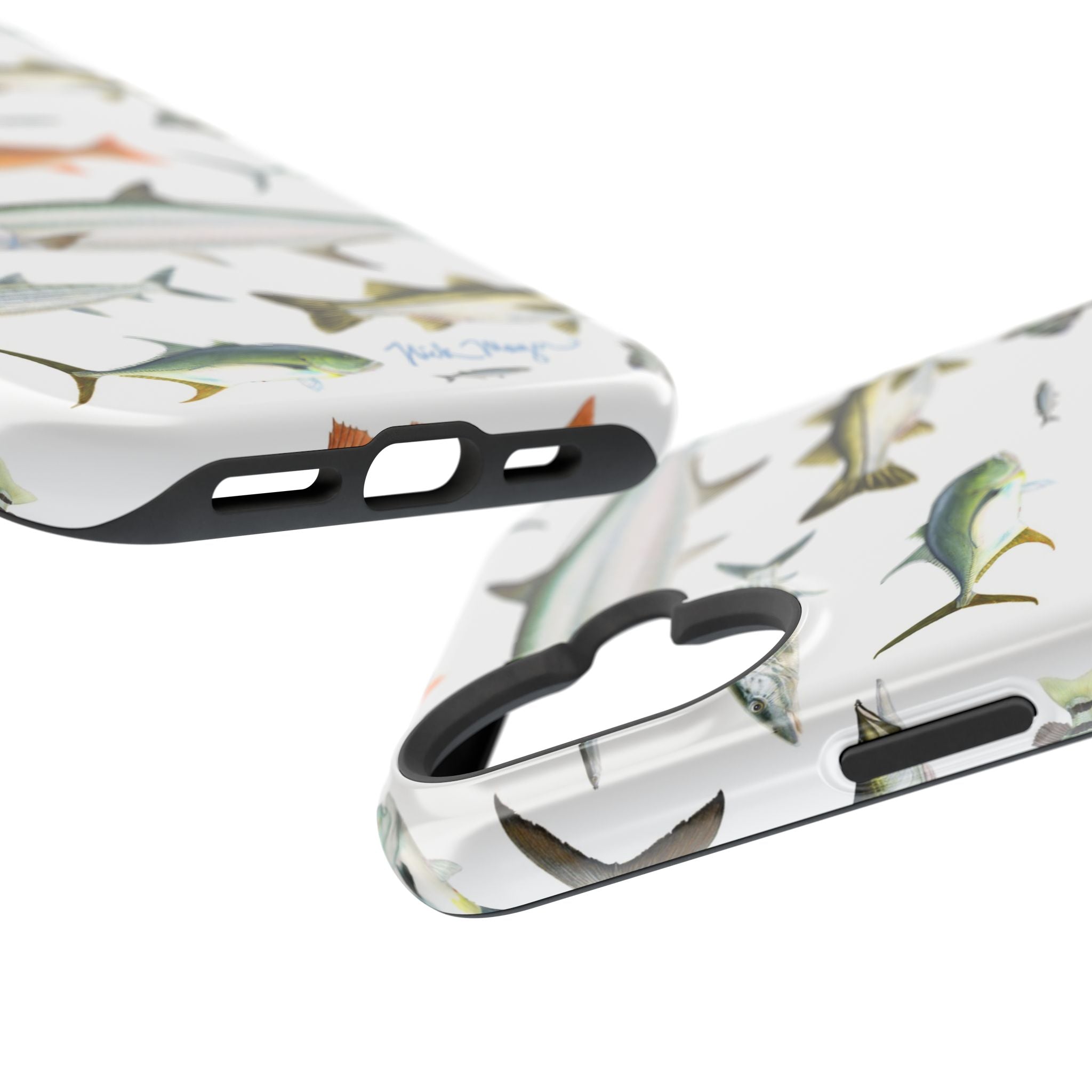 Southern Fish White MagSafe iPhone Case