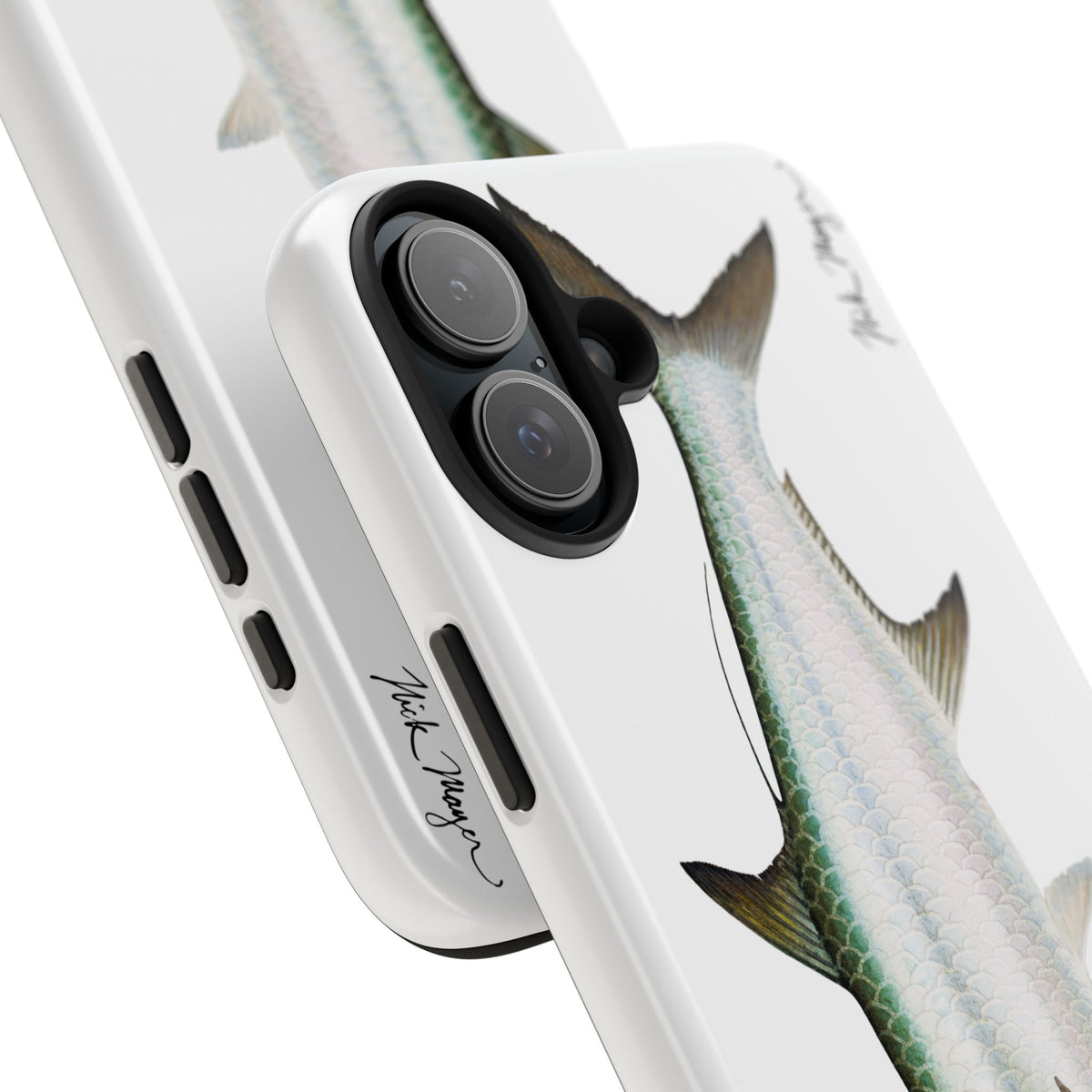 Tarpon White Phone Case (iPhone) Printify